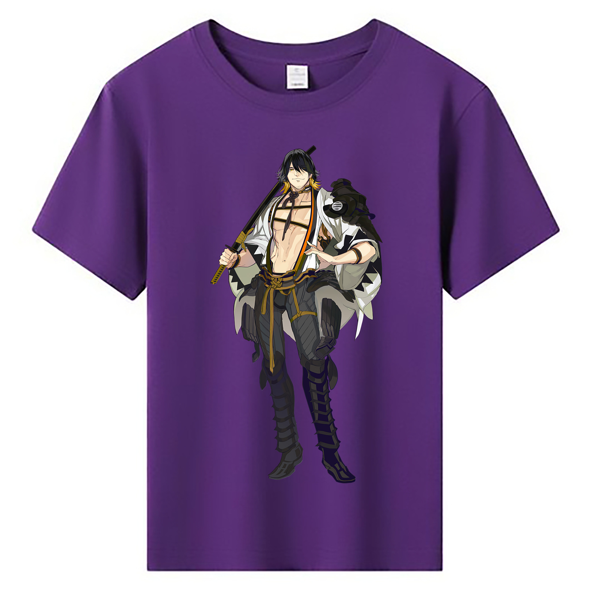 （画像用） 刀剣乱舞 Touken Ranbu 綿100％キッズTシャツ（フロントプリント）