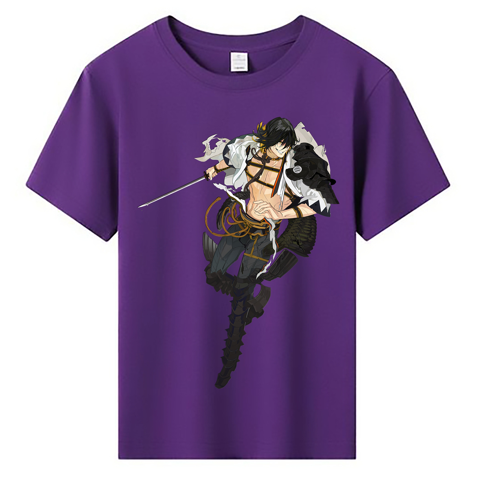（画像用） 刀剣乱舞 Touken Ranbu 綿100％キッズTシャツ（フロントプリント）