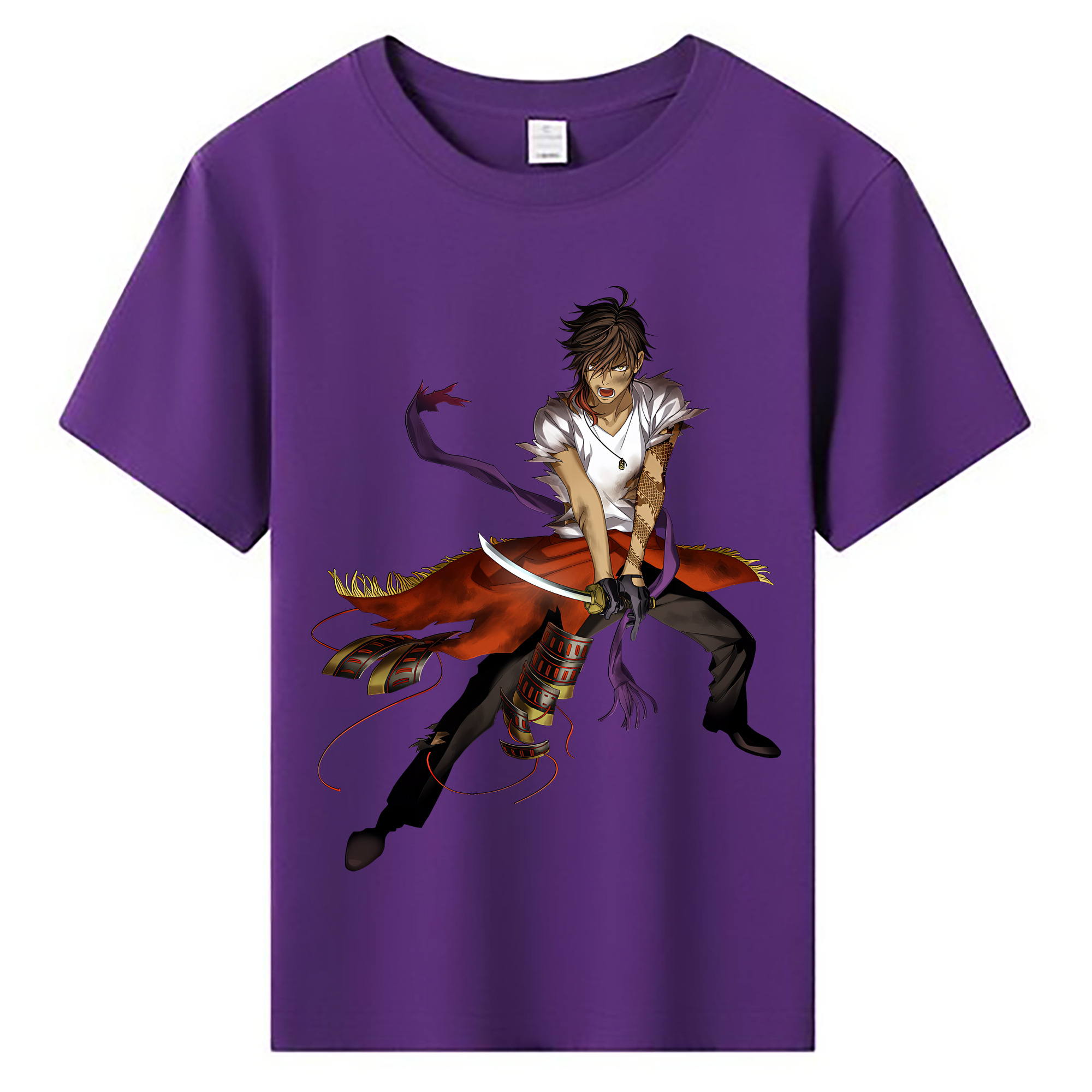 （画像用） 刀剣乱舞 Touken Ranbu 綿100％キッズTシャツ（フロントプリント）