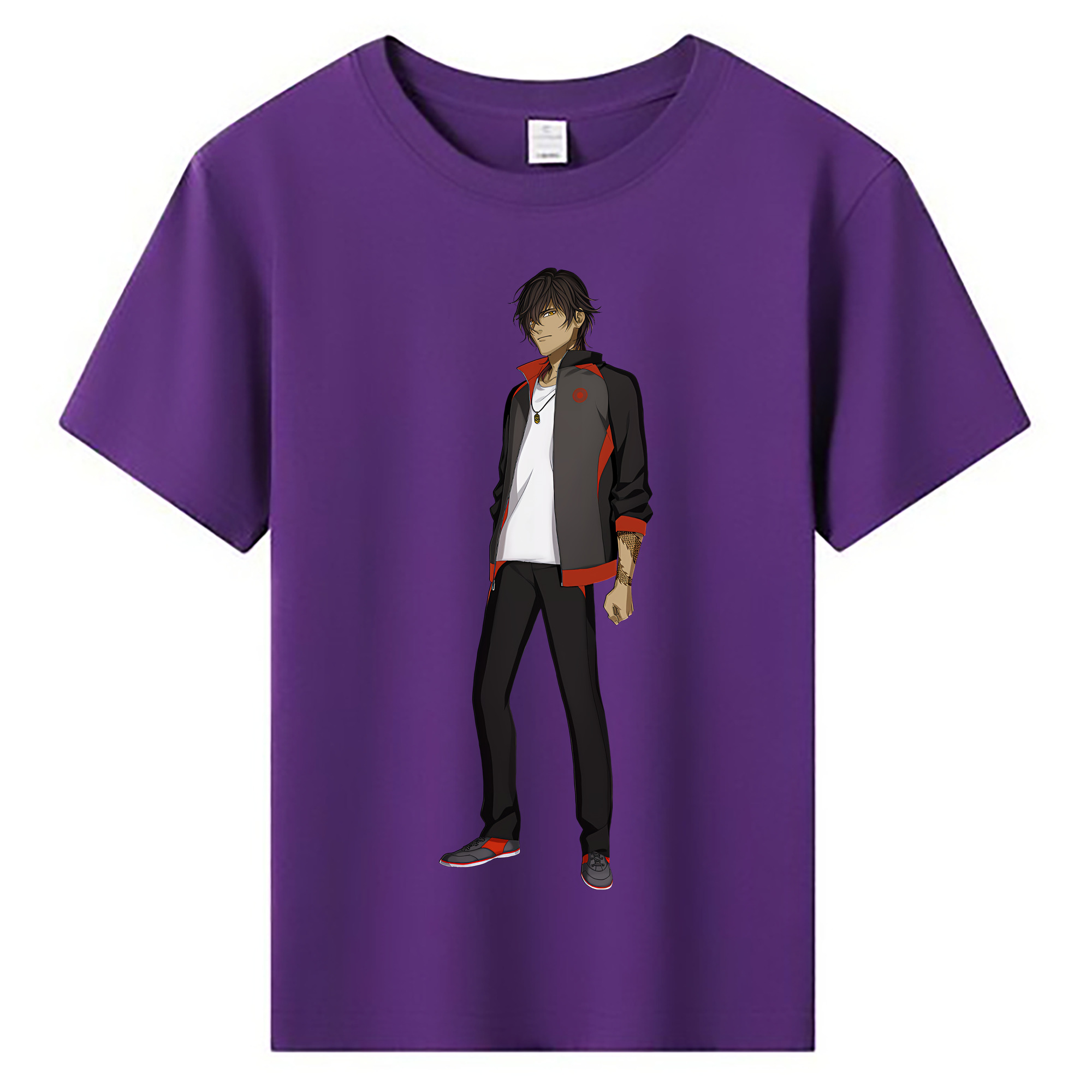 （画像用） 刀剣乱舞 Touken Ranbu 綿100％キッズTシャツ（フロントプリント）