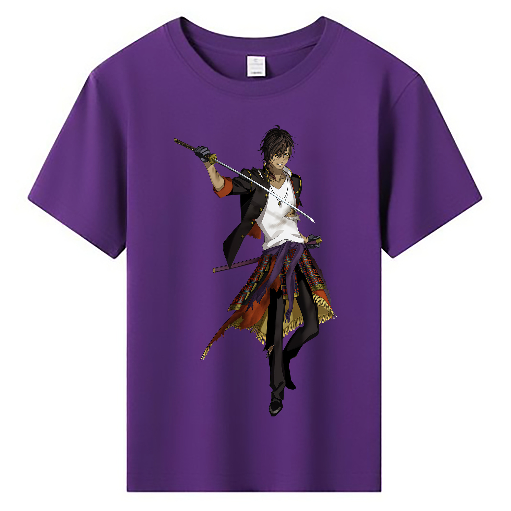 （画像用） 刀剣乱舞 Touken Ranbu 綿100％キッズTシャツ（フロントプリント）