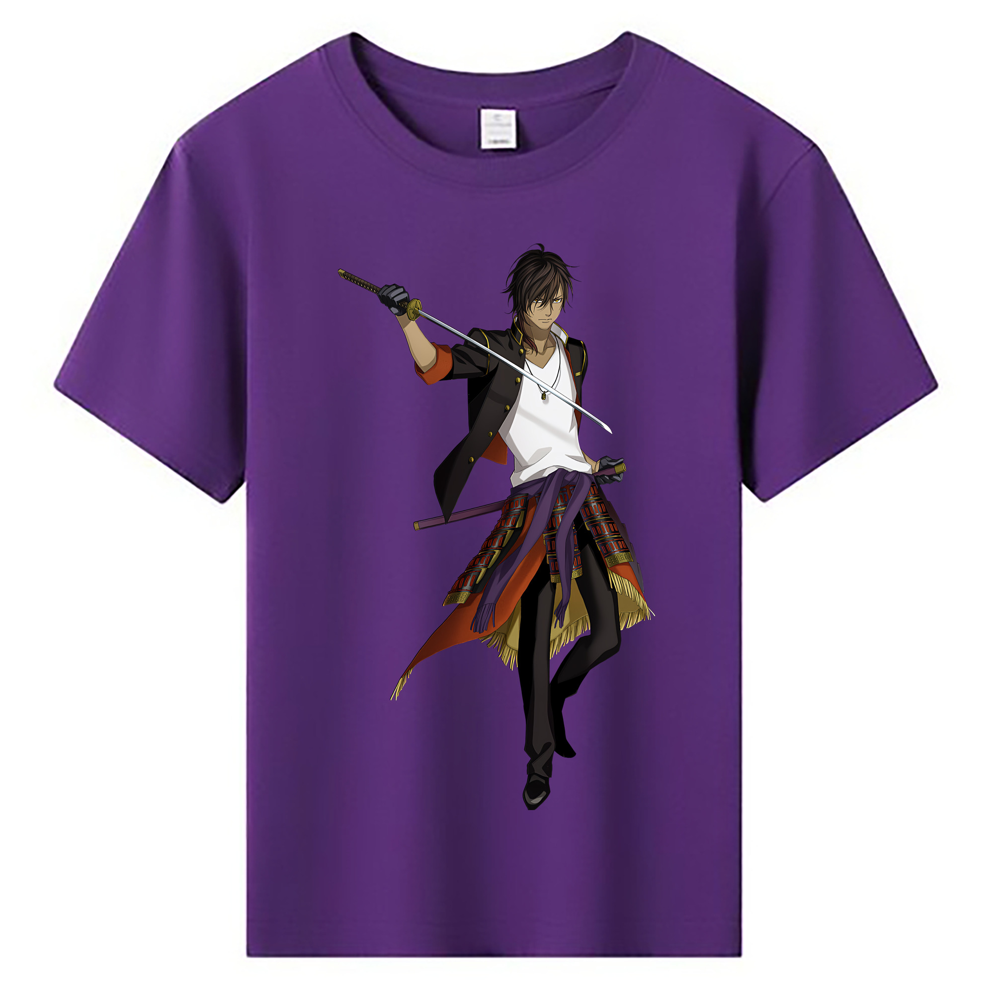 （画像用） 刀剣乱舞 Touken Ranbu 綿100％キッズTシャツ（フロントプリント）