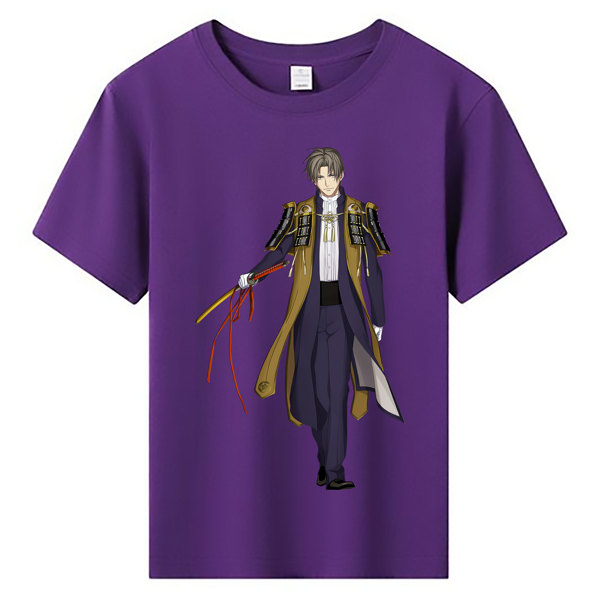（画像用） 刀剣乱舞 Touken Ranbu 綿100％キッズTシャツ（フロントプリント）