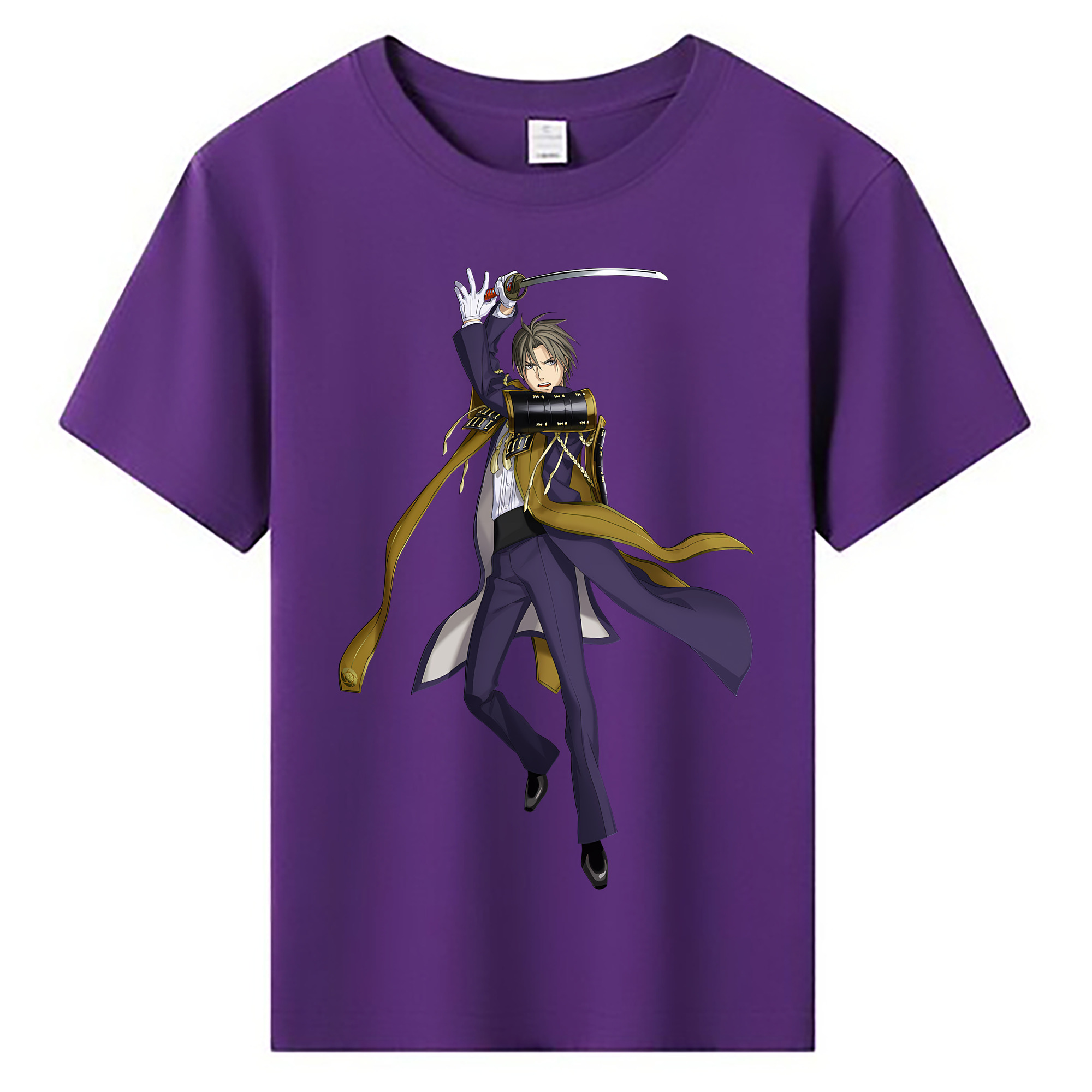 （画像用） 刀剣乱舞 Touken Ranbu 綿100％キッズTシャツ（フロントプリント）