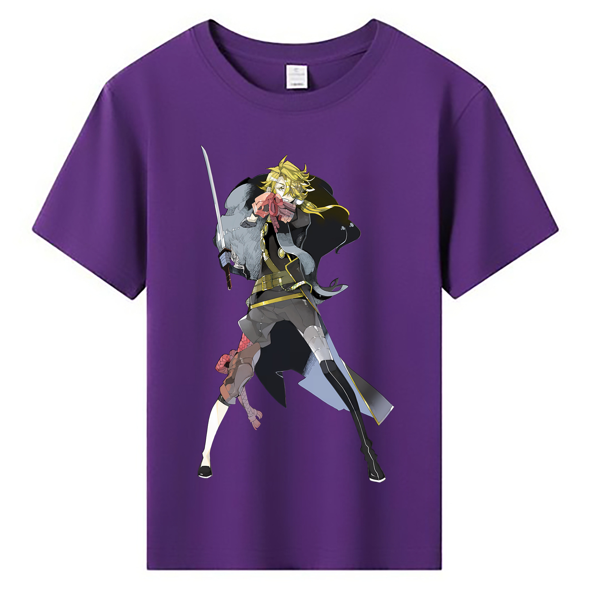 （画像用） 刀剣乱舞 Touken Ranbu 綿100％キッズTシャツ（フロントプリント）