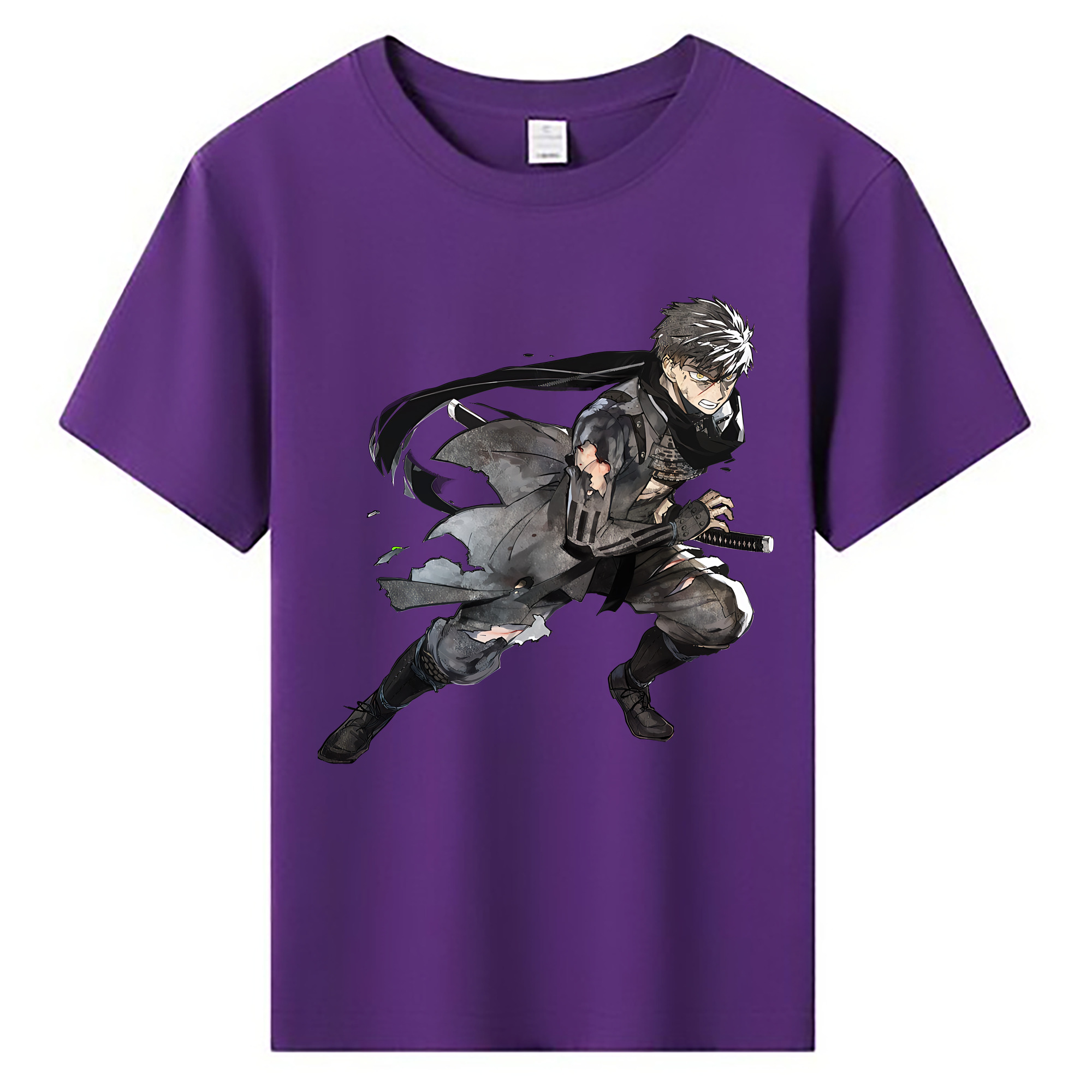 （画像用） 刀剣乱舞 Touken Ranbu 綿100％キッズTシャツ（フロントプリント）