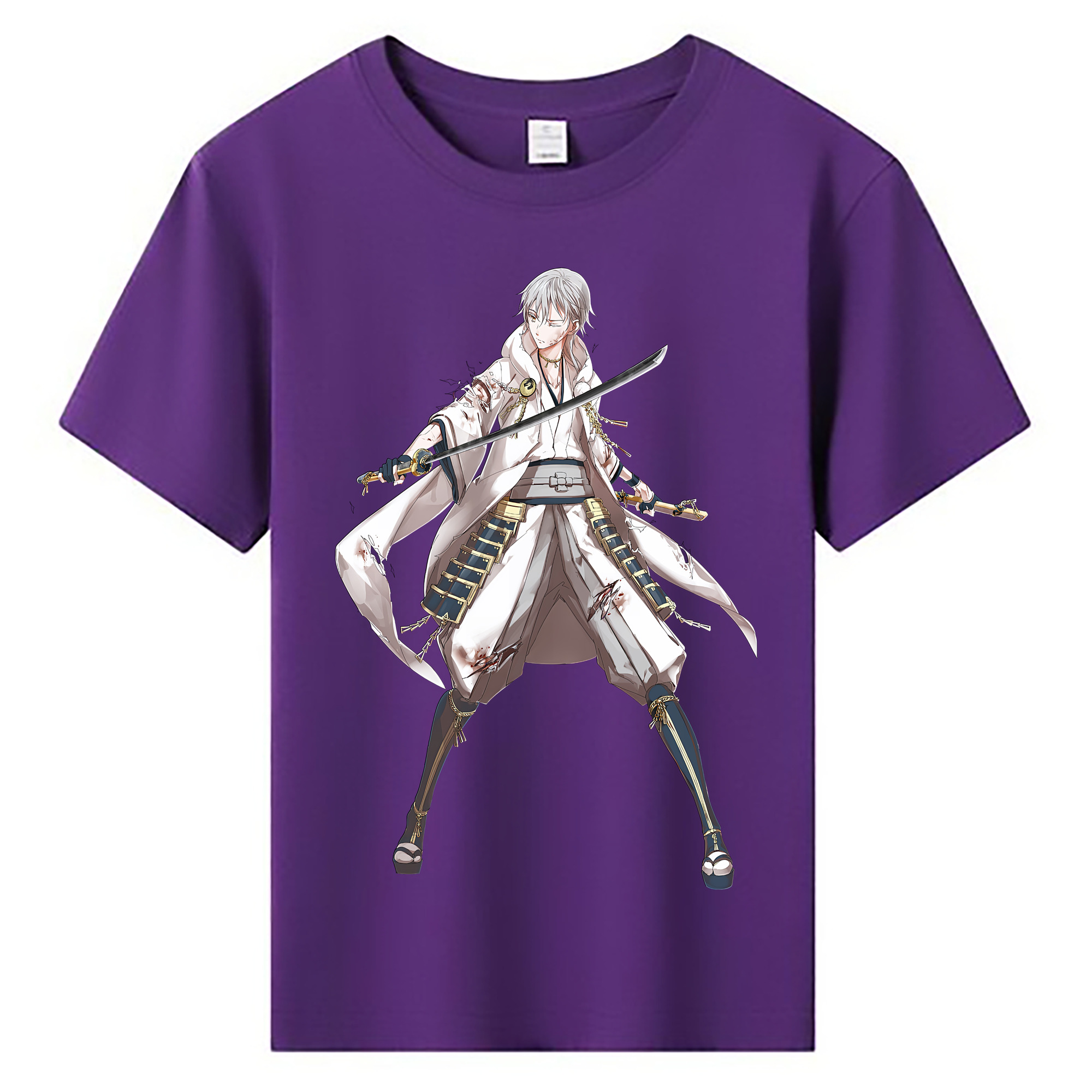（画像用） 刀剣乱舞 Touken Ranbu 綿100％キッズTシャツ（フロントプリント）