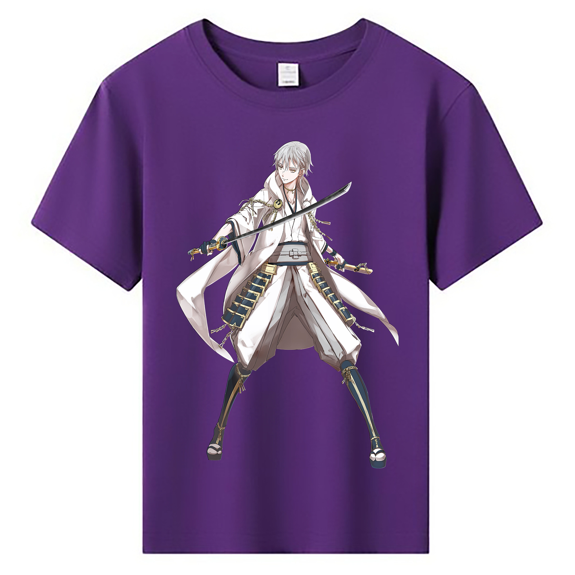 （画像用） 刀剣乱舞 Touken Ranbu 綿100％キッズTシャツ（フロントプリント）
