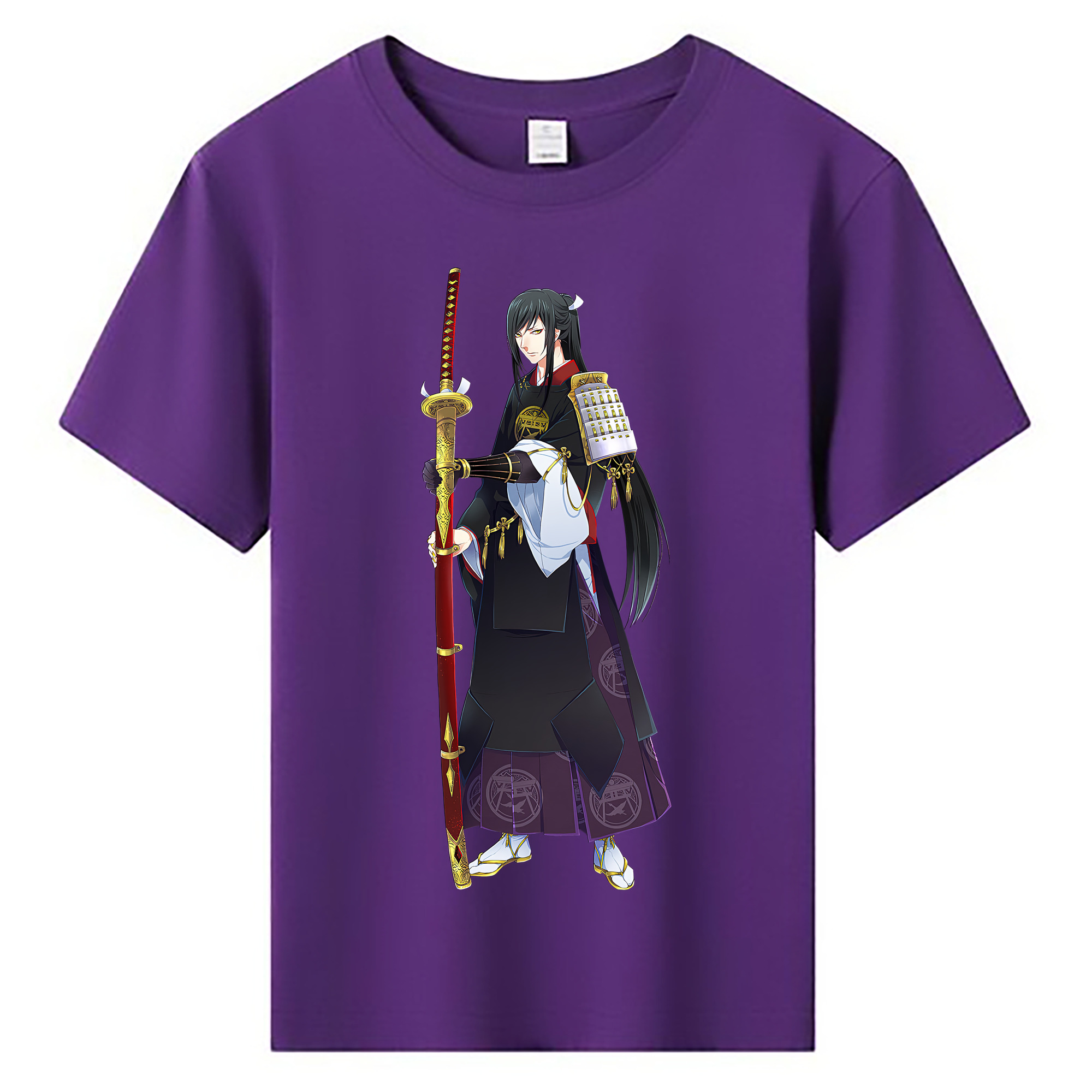 （画像用） 刀剣乱舞 Touken Ranbu 綿100％キッズTシャツ（フロントプリント）