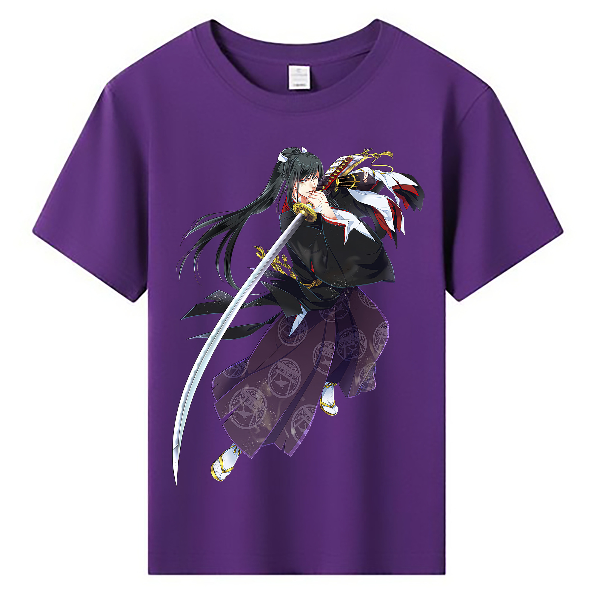 （画像用） 刀剣乱舞 Touken Ranbu 綿100％キッズTシャツ（フロントプリント）