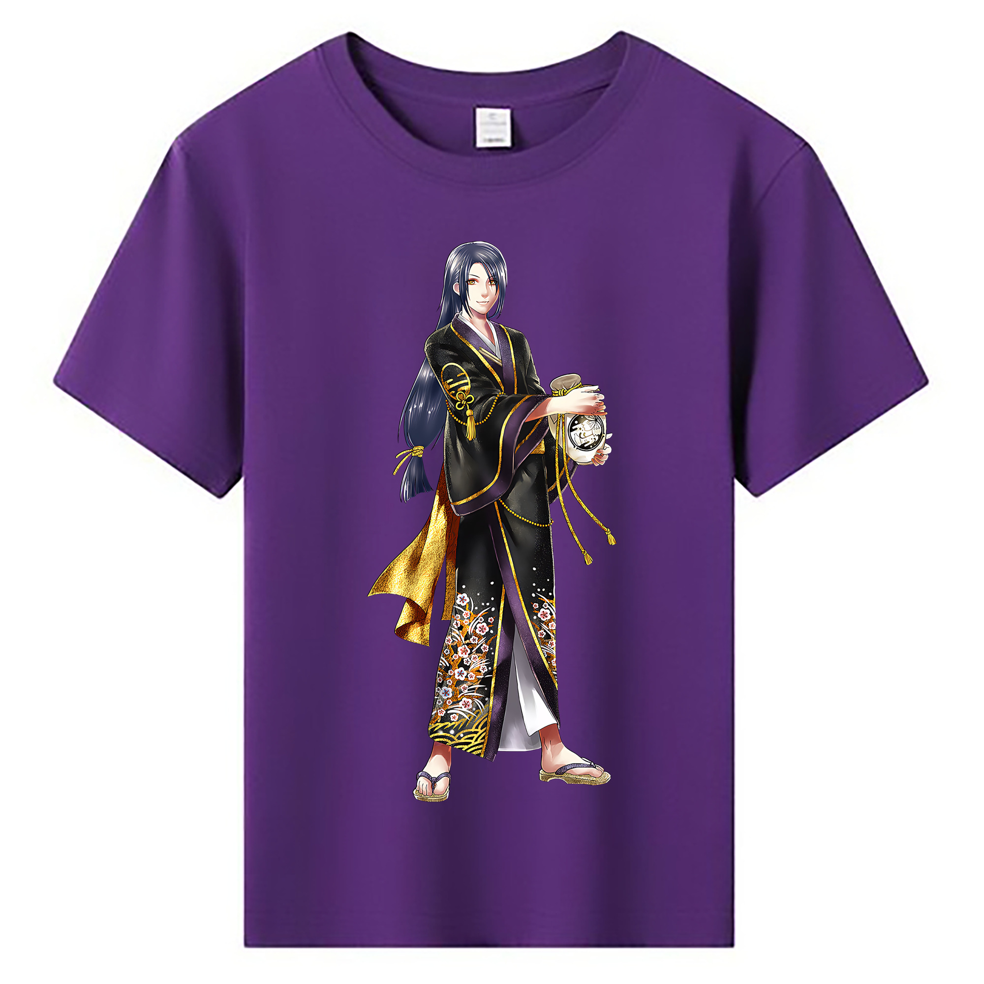 （画像用） 刀剣乱舞 Touken Ranbu 綿100％キッズTシャツ（フロントプリント）