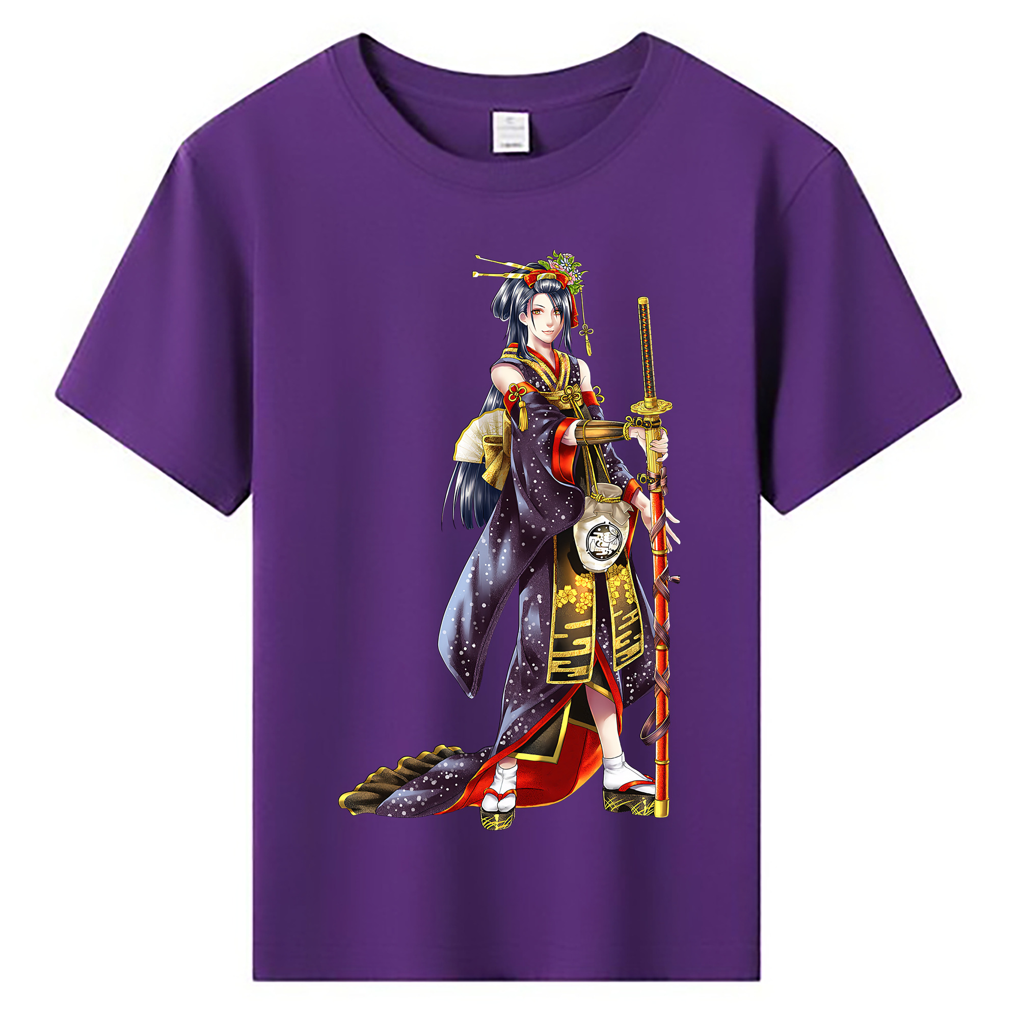 （画像用） 刀剣乱舞 Touken Ranbu 綿100％キッズTシャツ（フロントプリント）