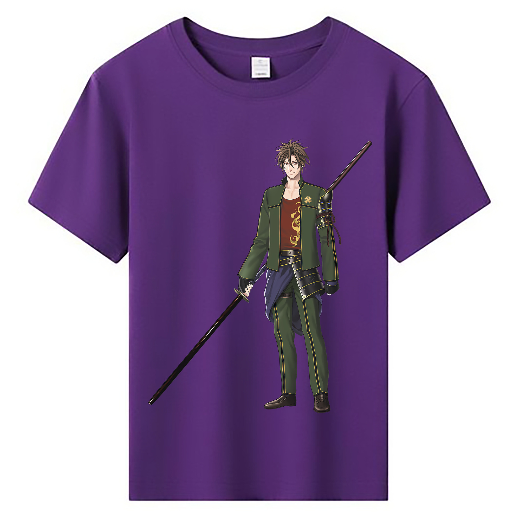 （画像用） 刀剣乱舞 Touken Ranbu 綿100％キッズTシャツ（フロントプリント）