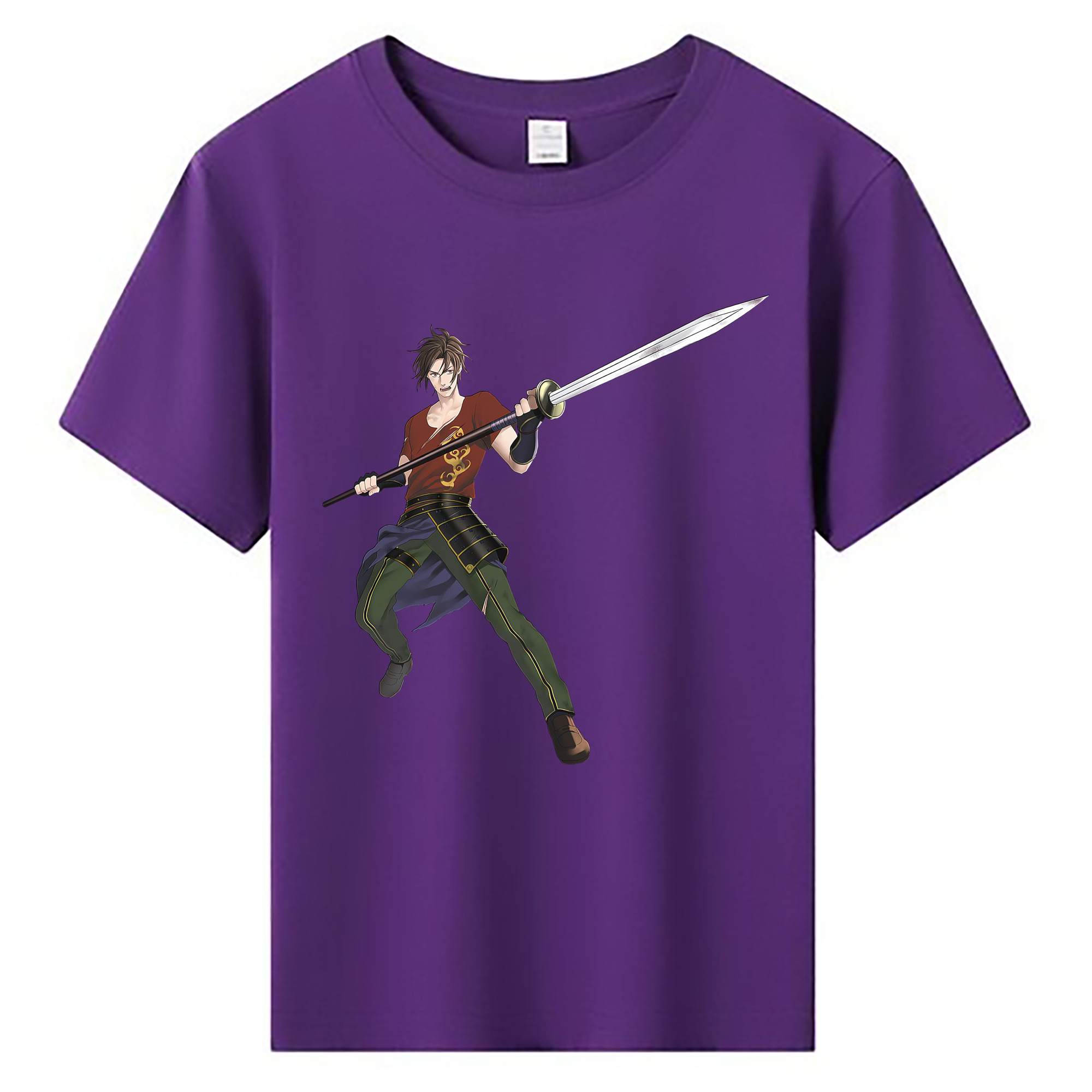 （画像用） 刀剣乱舞 Touken Ranbu 綿100％キッズTシャツ（フロントプリント）