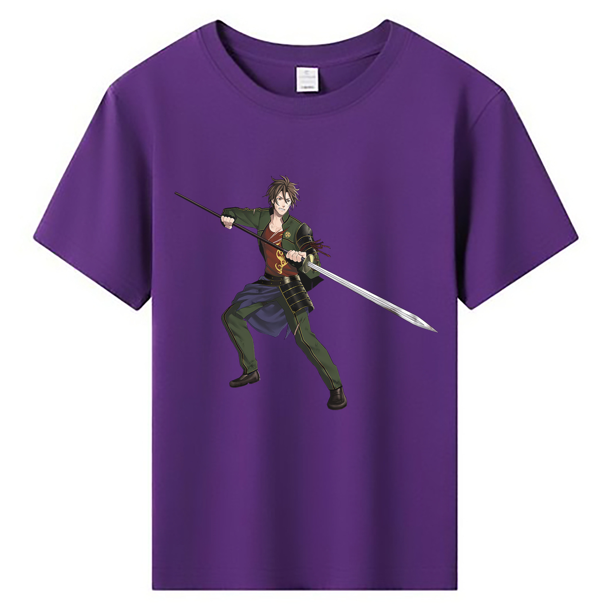 （画像用） 刀剣乱舞 Touken Ranbu 綿100％キッズTシャツ（フロントプリント）