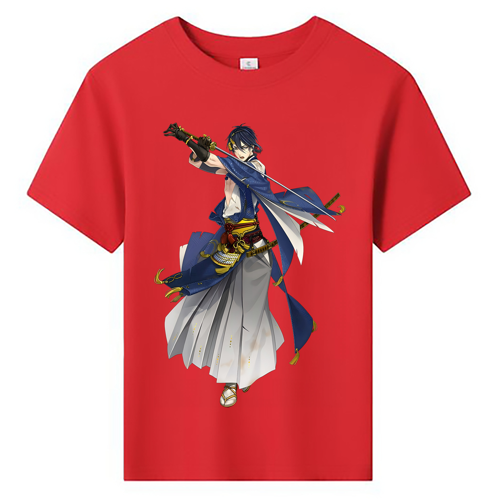（画像用） 刀剣乱舞 Touken Ranbu 綿100％キッズTシャツ（フロントプリント）