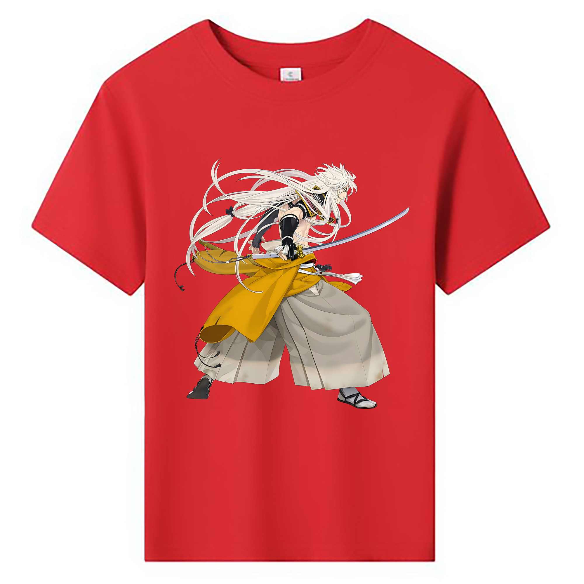 （画像用） 刀剣乱舞 Touken Ranbu 綿100％キッズTシャツ（フロントプリント）