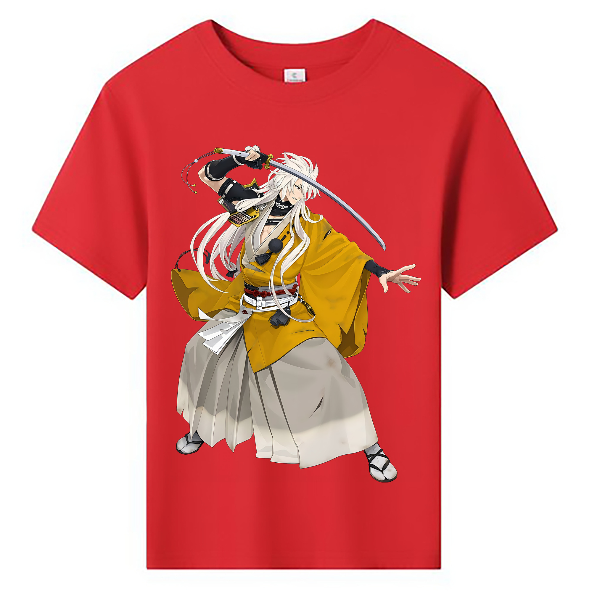 （画像用） 刀剣乱舞 Touken Ranbu 綿100％キッズTシャツ（フロントプリント）