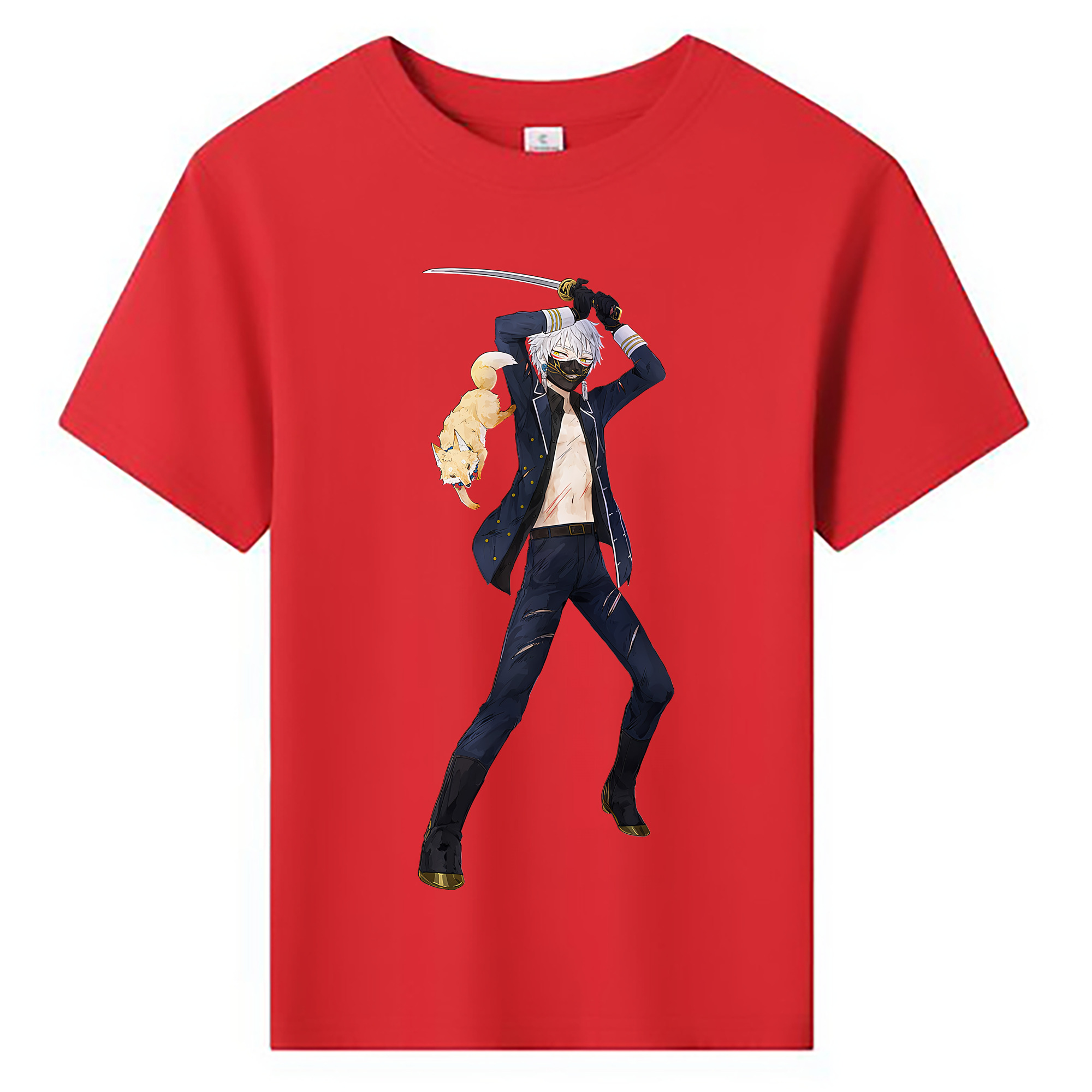 （画像用） 刀剣乱舞 Touken Ranbu 綿100％キッズTシャツ（フロントプリント）