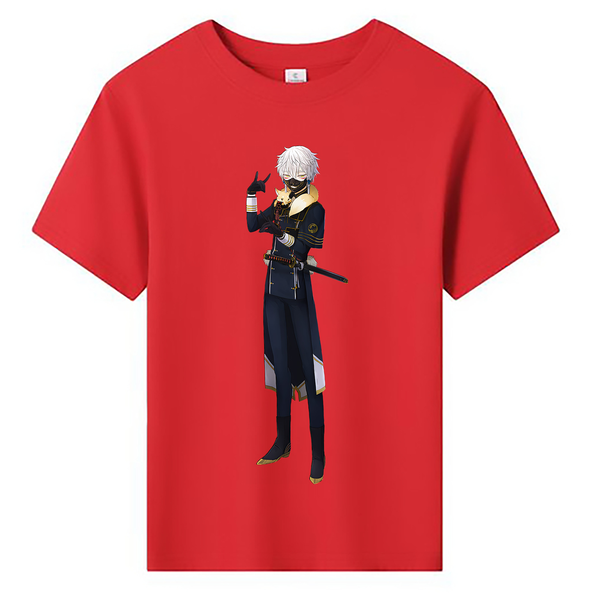 （画像用） 刀剣乱舞 Touken Ranbu 綿100％キッズTシャツ（フロントプリント）