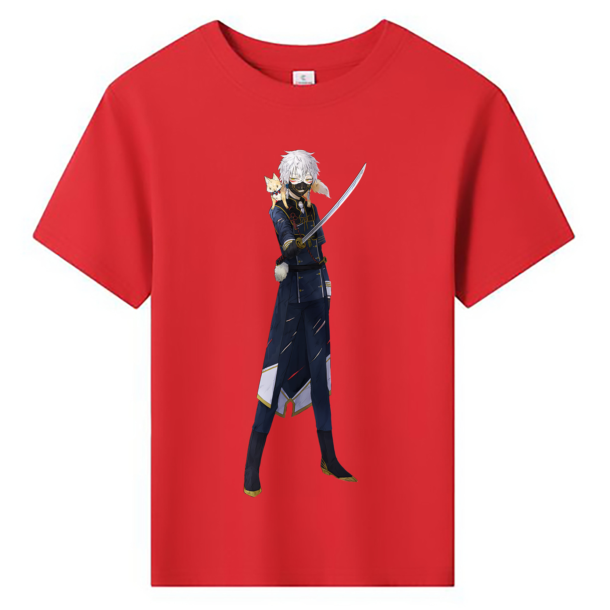 （画像用） 刀剣乱舞 Touken Ranbu 綿100％キッズTシャツ（フロントプリント）