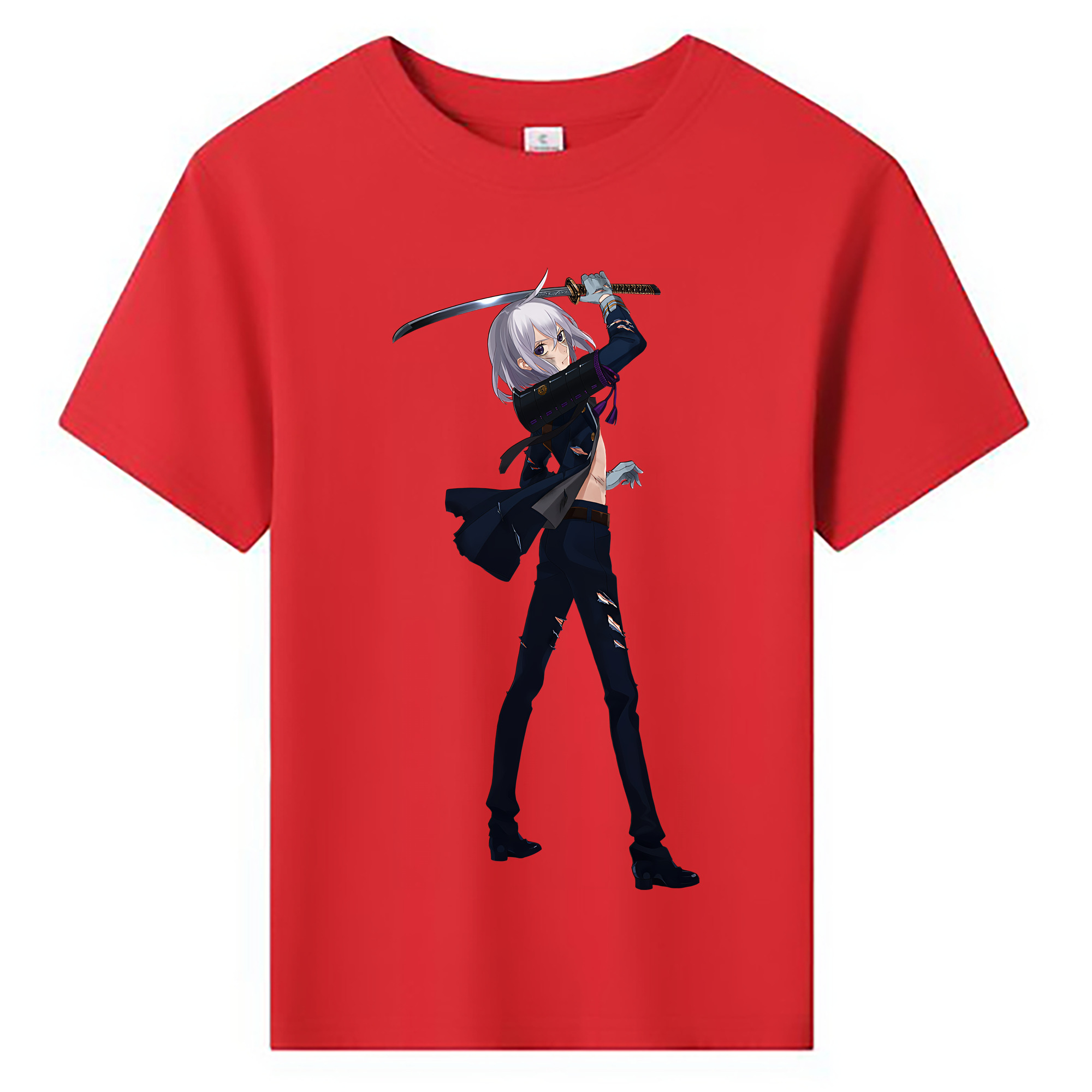 （画像用） 刀剣乱舞 Touken Ranbu 綿100％キッズTシャツ（フロントプリント）