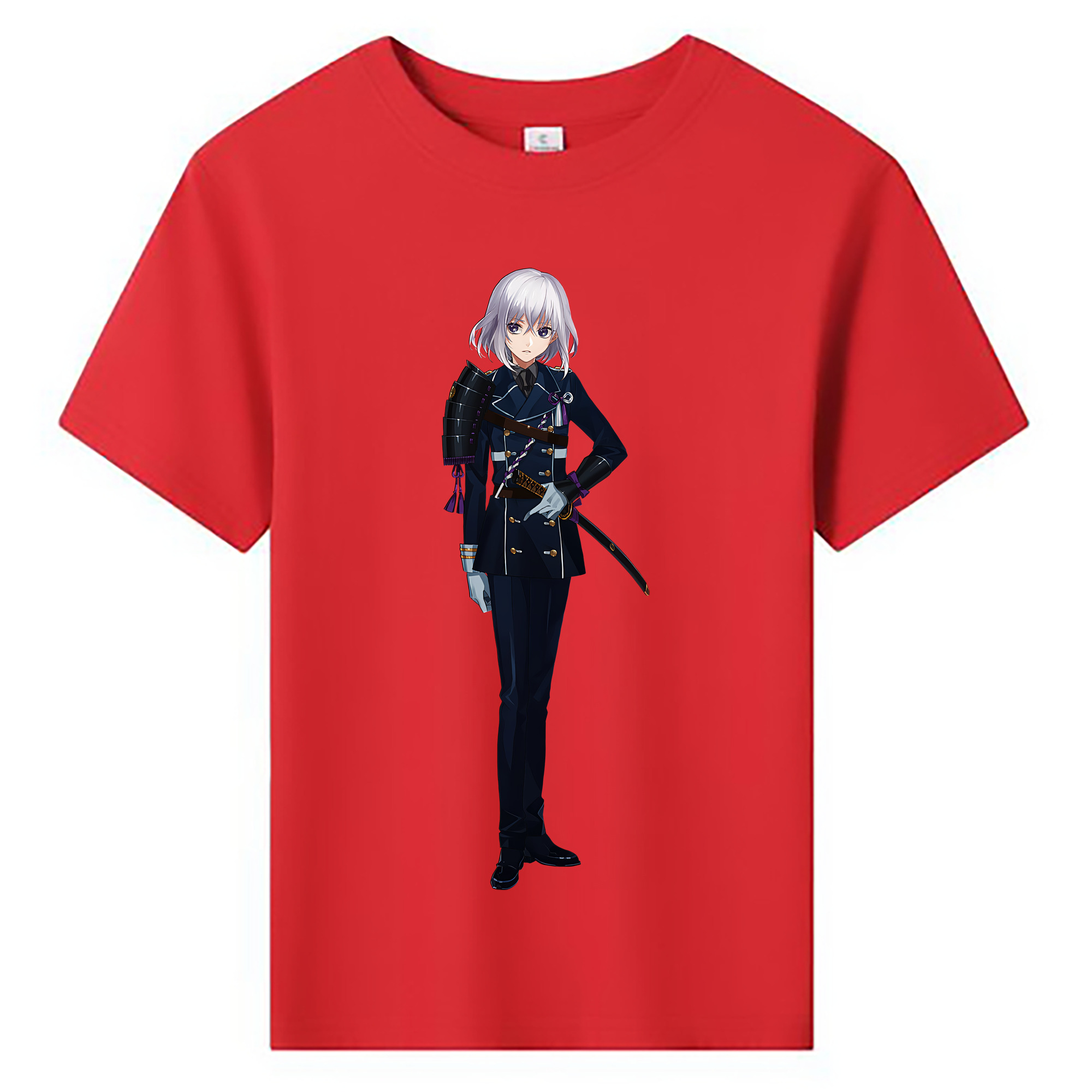 （画像用） 刀剣乱舞 Touken Ranbu 綿100％キッズTシャツ（フロントプリント）