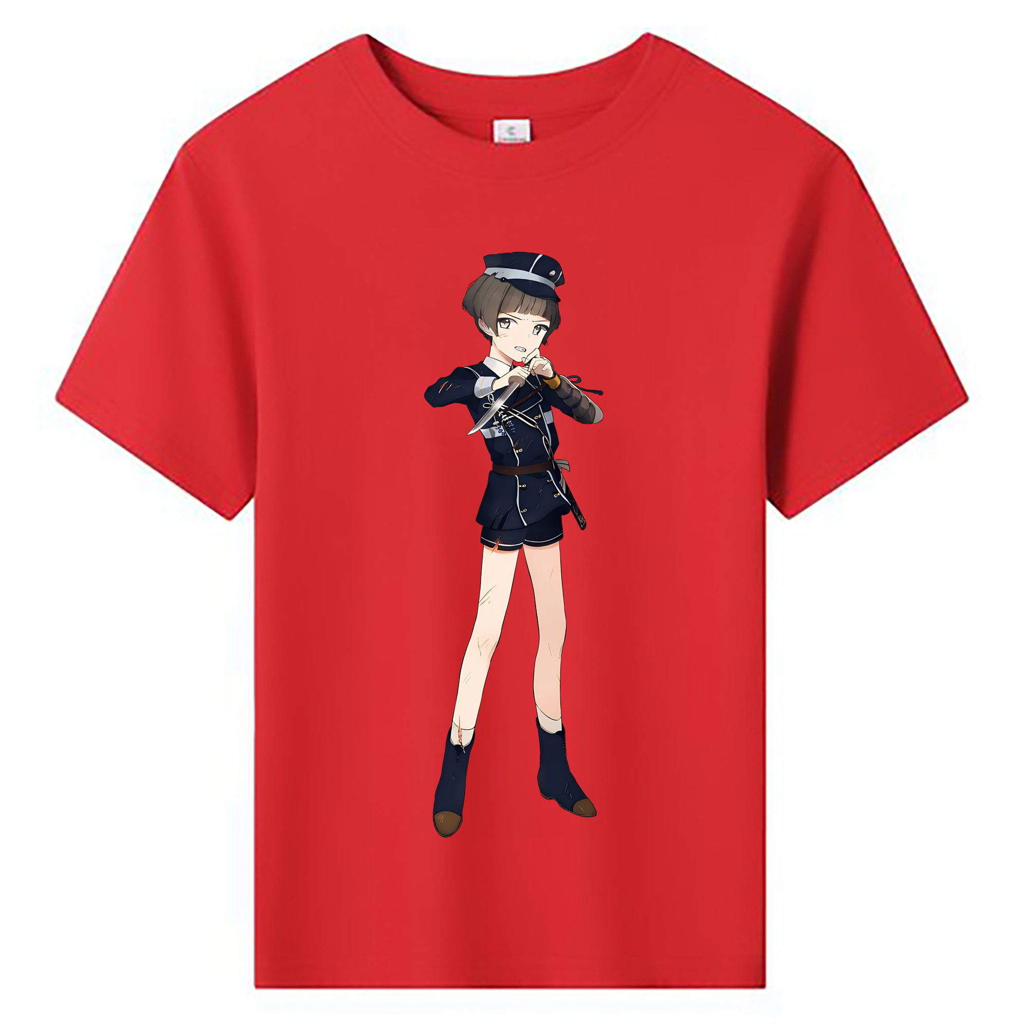 （画像用） 刀剣乱舞 Touken Ranbu 綿100％キッズTシャツ（フロントプリント）