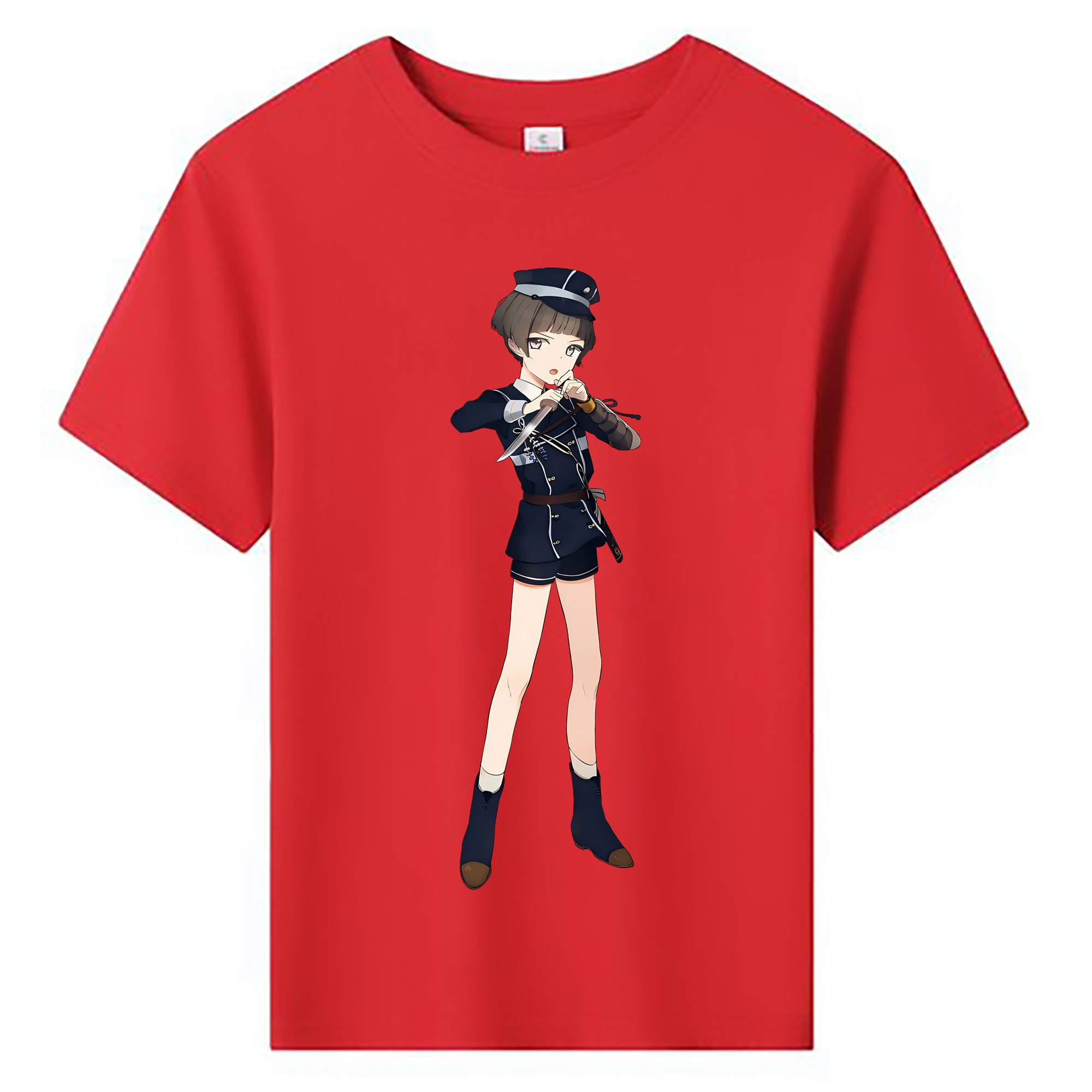 （画像用） 刀剣乱舞 Touken Ranbu 綿100％キッズTシャツ（フロントプリント）