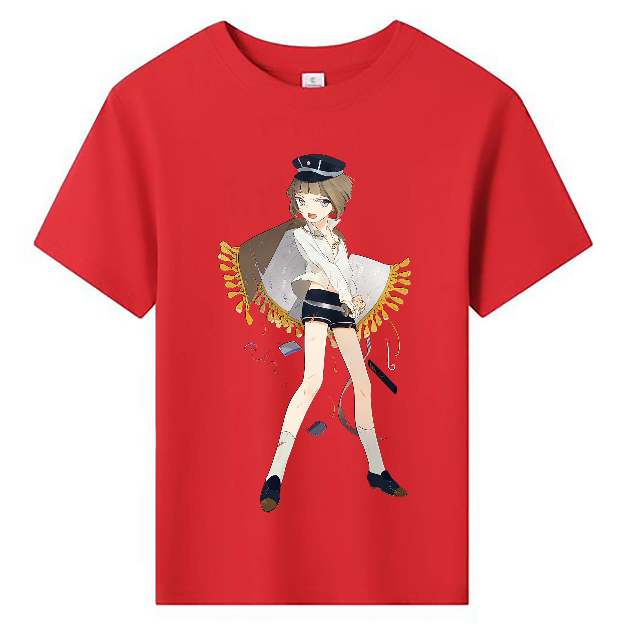 （画像用） 刀剣乱舞 Touken Ranbu 綿100％キッズTシャツ（フロントプリント）