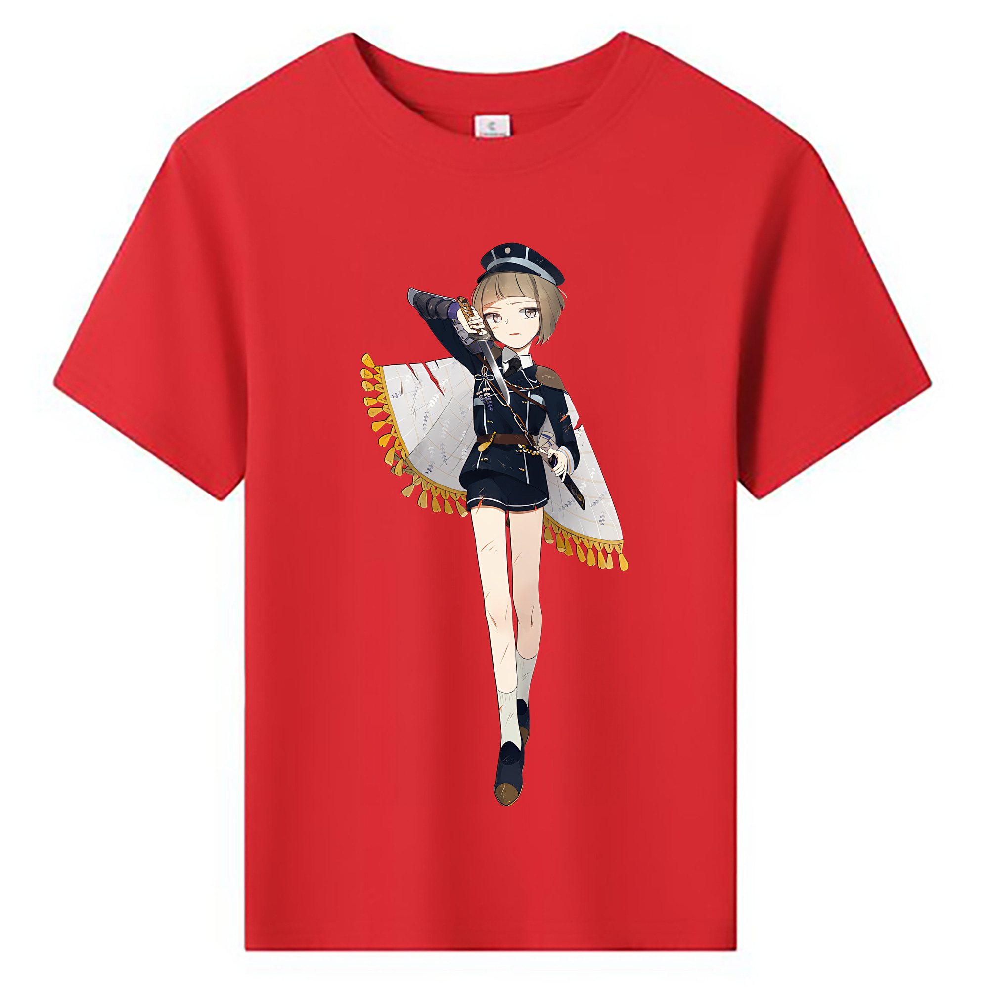 （画像用） 刀剣乱舞 Touken Ranbu 綿100％キッズTシャツ（フロントプリント）