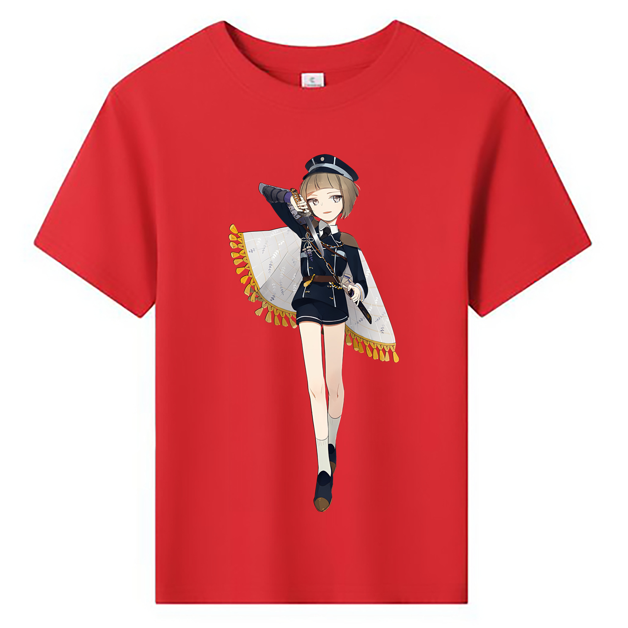 （画像用） 刀剣乱舞 Touken Ranbu 綿100％キッズTシャツ（フロントプリント）