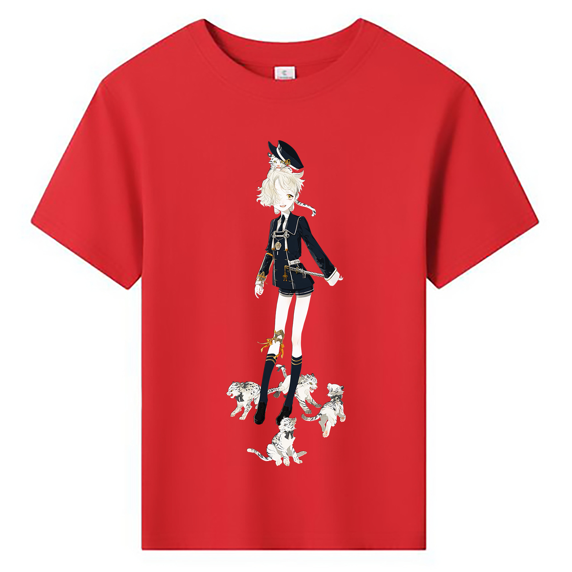 （画像用） 刀剣乱舞 Touken Ranbu 綿100％キッズTシャツ（フロントプリント）