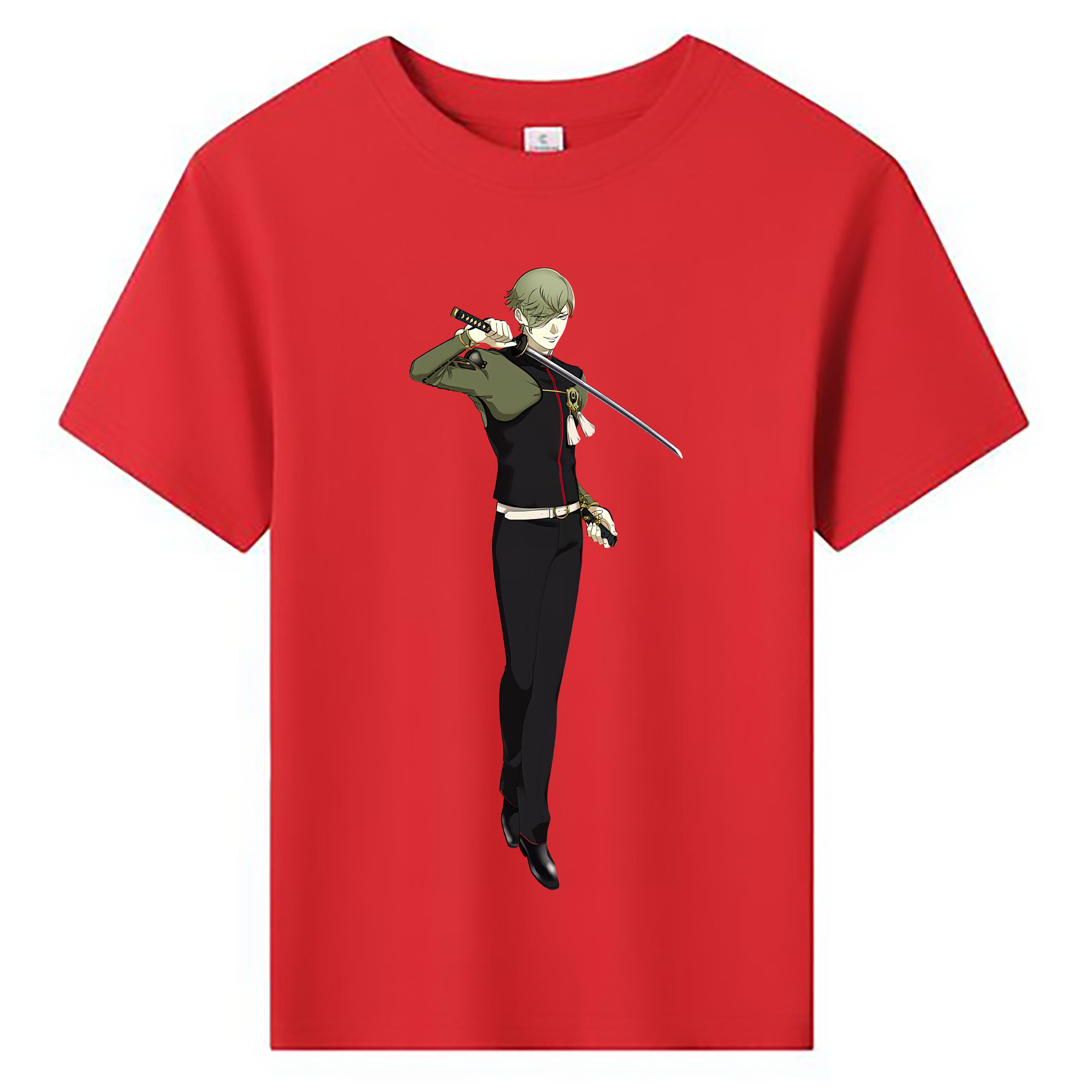 （画像用） 刀剣乱舞 Touken Ranbu 綿100％キッズTシャツ（フロントプリント）
