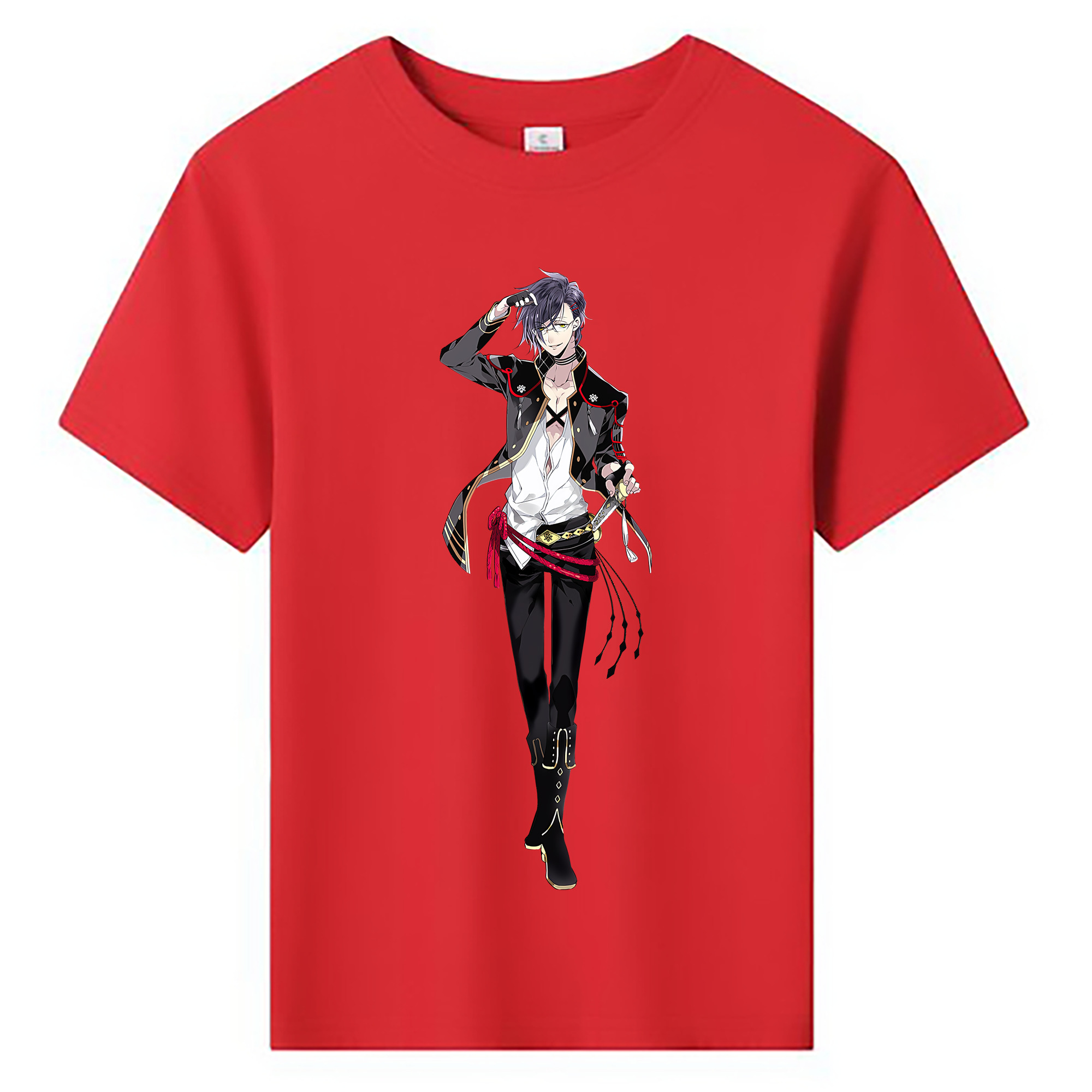 （画像用） 刀剣乱舞 Touken Ranbu 綿100％キッズTシャツ（フロントプリント）