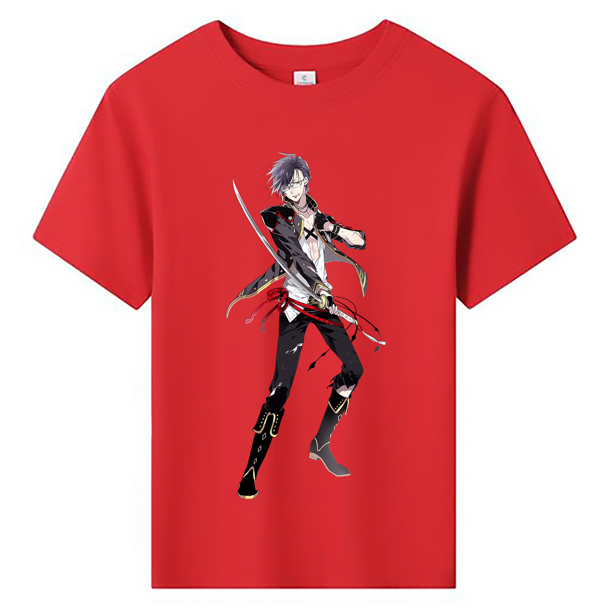 （画像用） 刀剣乱舞 Touken Ranbu 綿100％キッズTシャツ（フロントプリント）