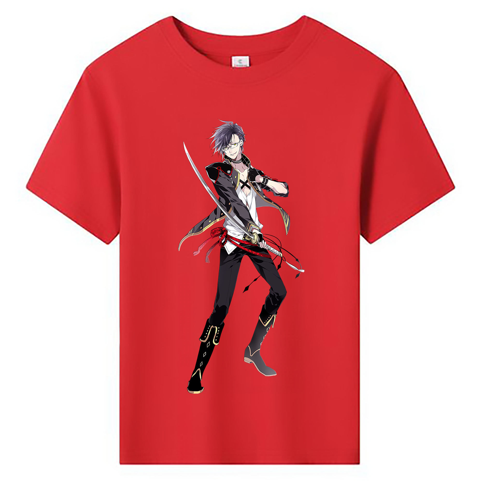 （画像用） 刀剣乱舞 Touken Ranbu 綿100％キッズTシャツ（フロントプリント）