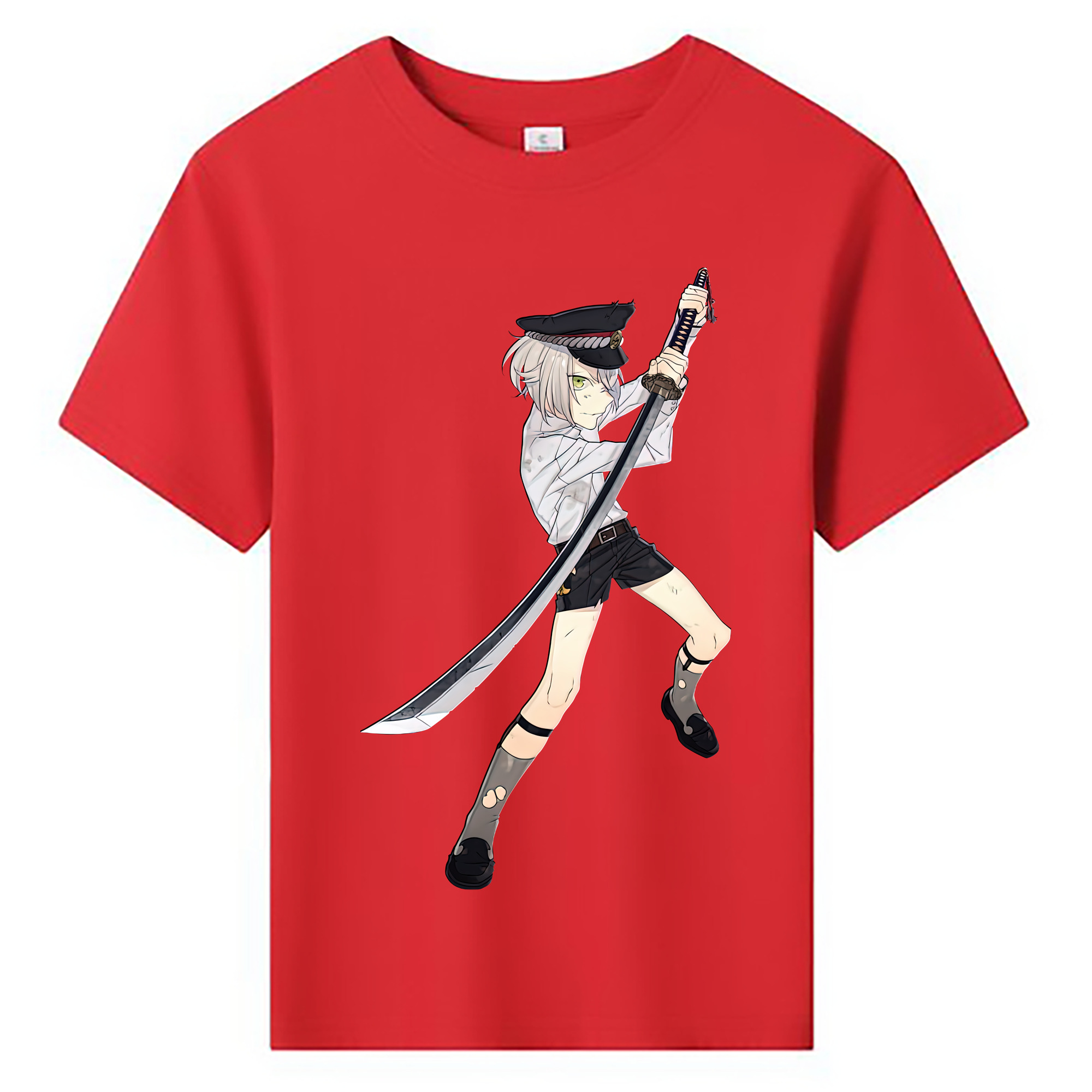 （画像用） 刀剣乱舞 Touken Ranbu 綿100％キッズTシャツ（フロントプリント）
