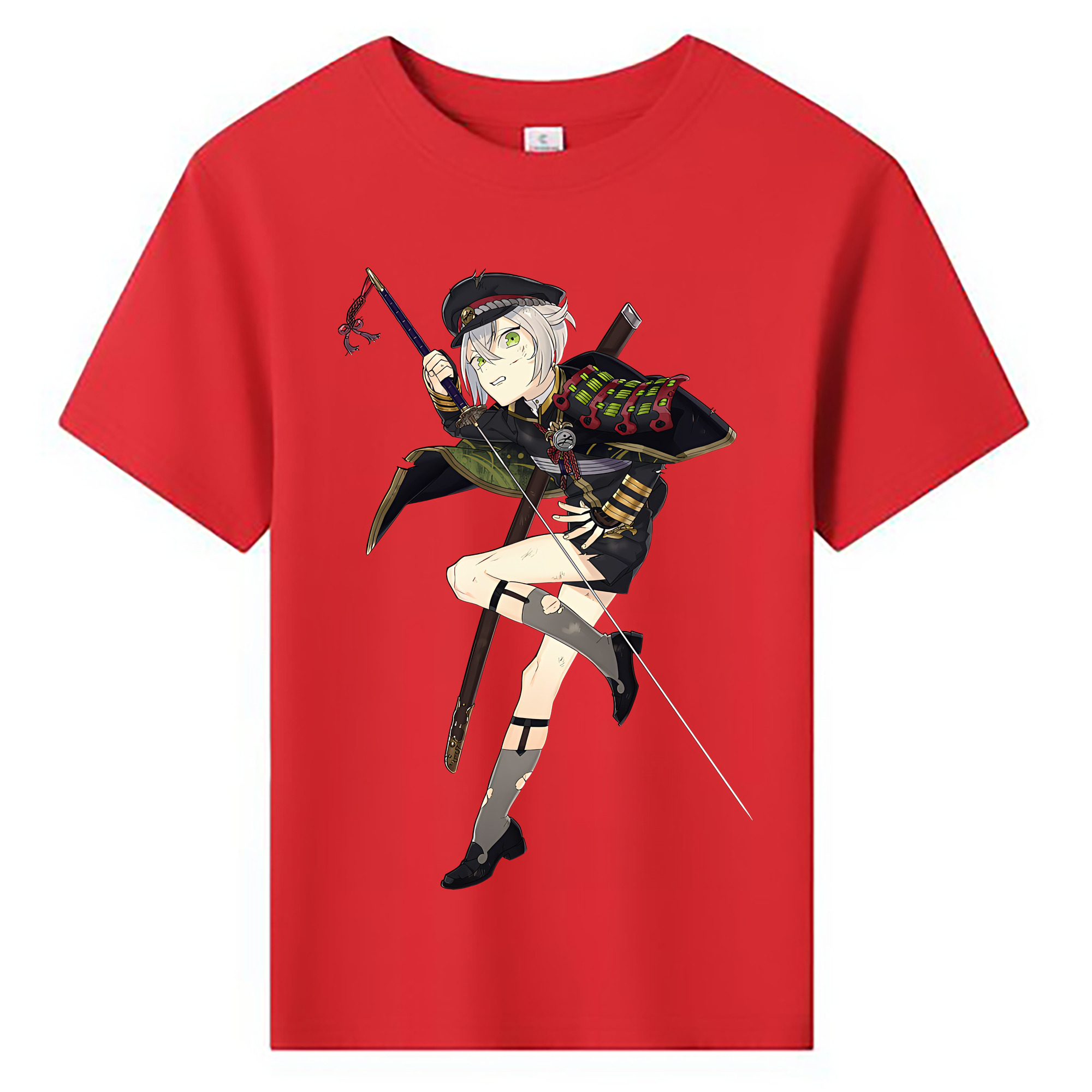 （画像用） 刀剣乱舞 Touken Ranbu 綿100％キッズTシャツ（フロントプリント）