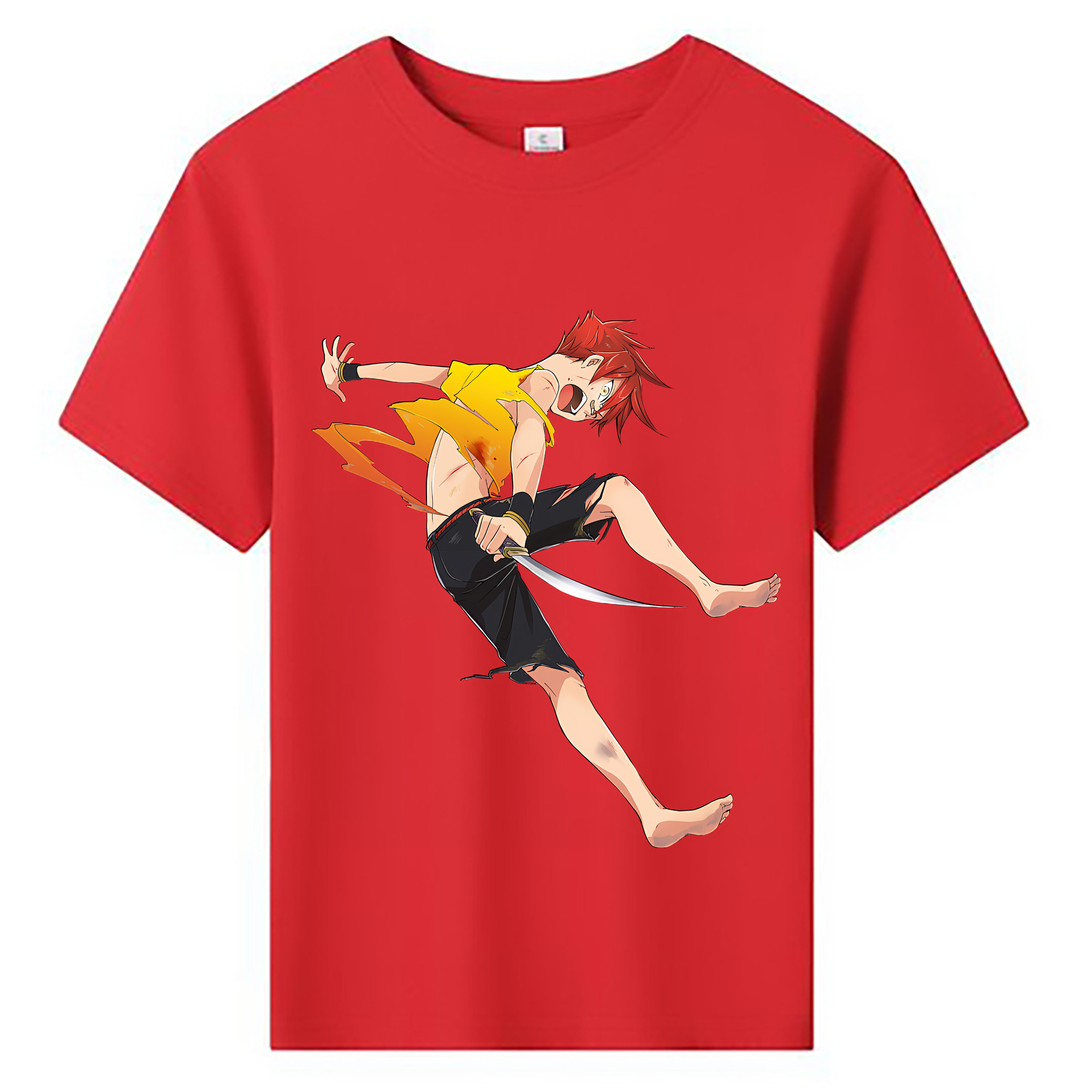 （画像用） 刀剣乱舞 Touken Ranbu 綿100％キッズTシャツ（フロントプリント）