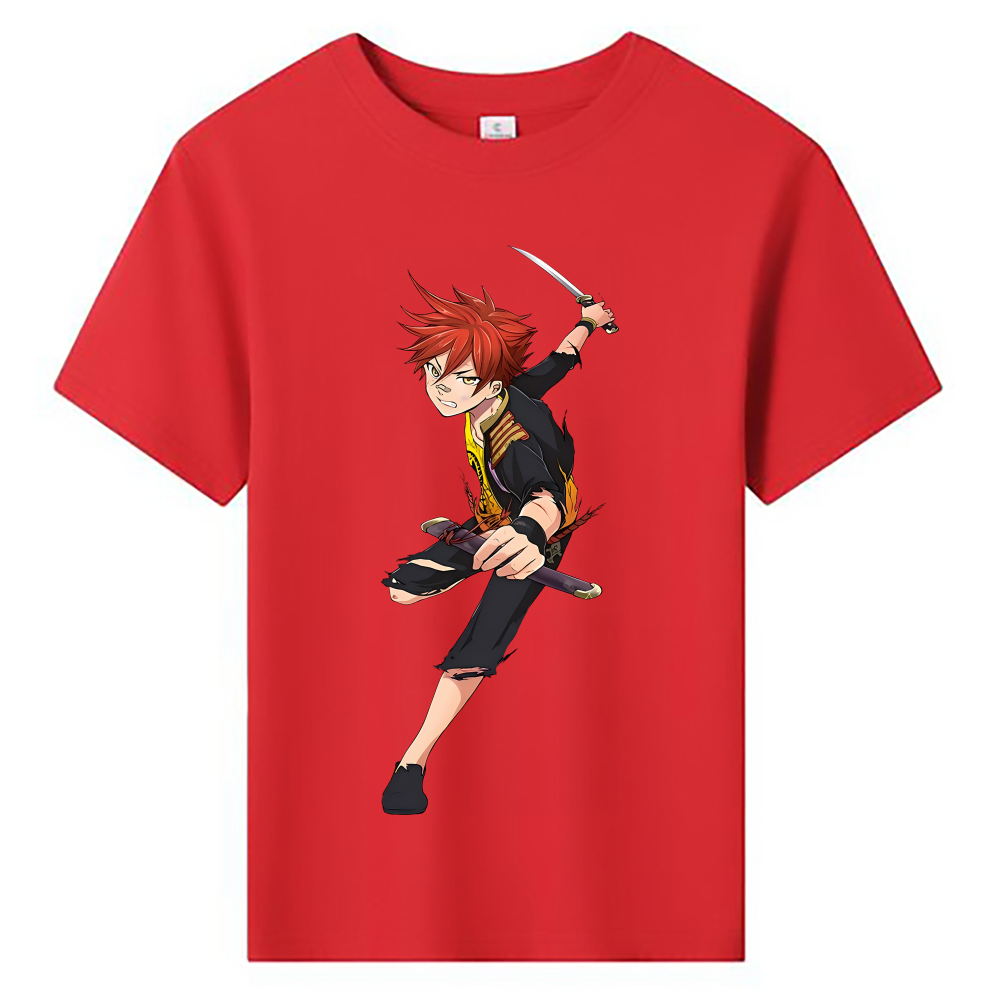 （画像用） 刀剣乱舞 Touken Ranbu 綿100％キッズTシャツ（フロントプリント）