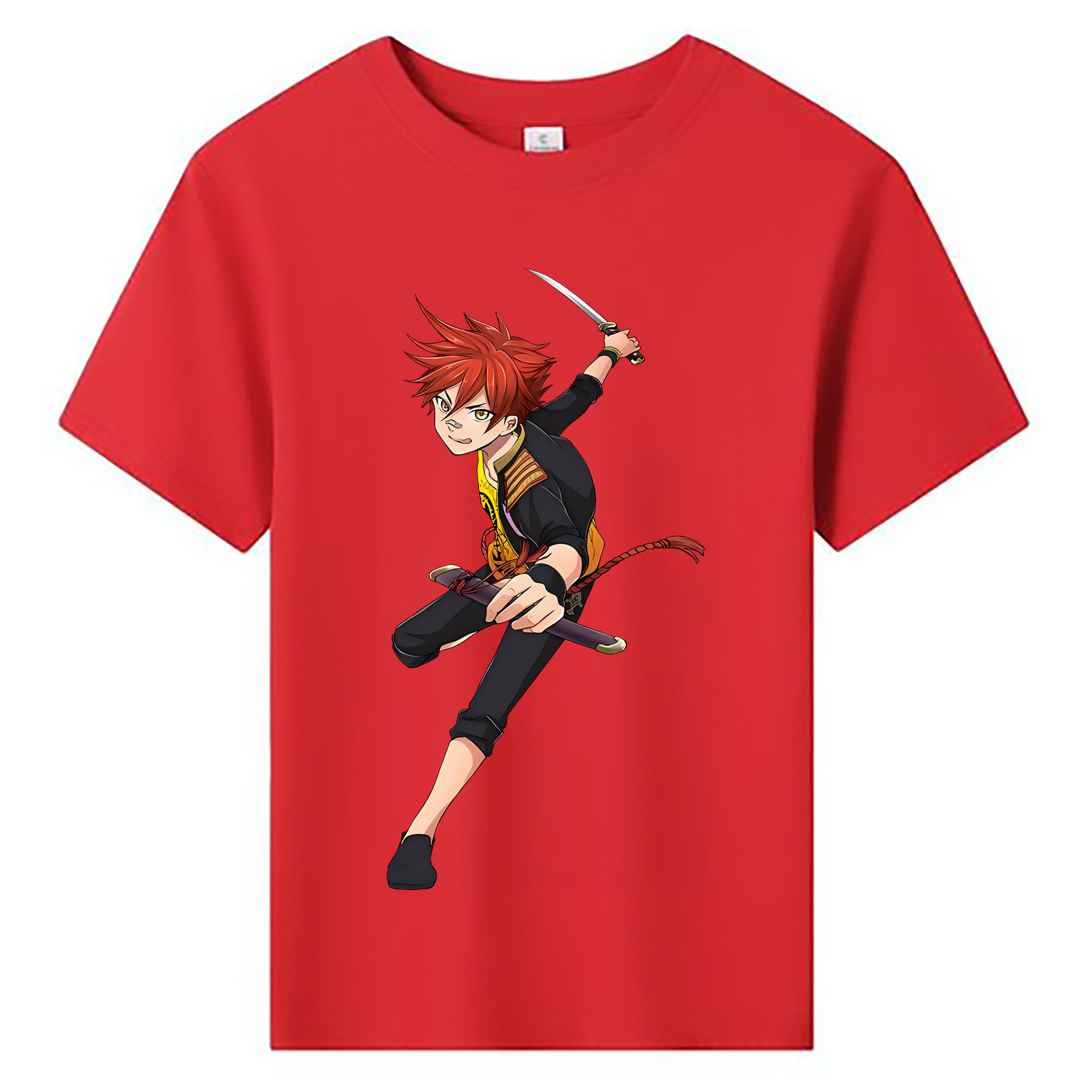 （画像用） 刀剣乱舞 Touken Ranbu 綿100％キッズTシャツ（フロントプリント）