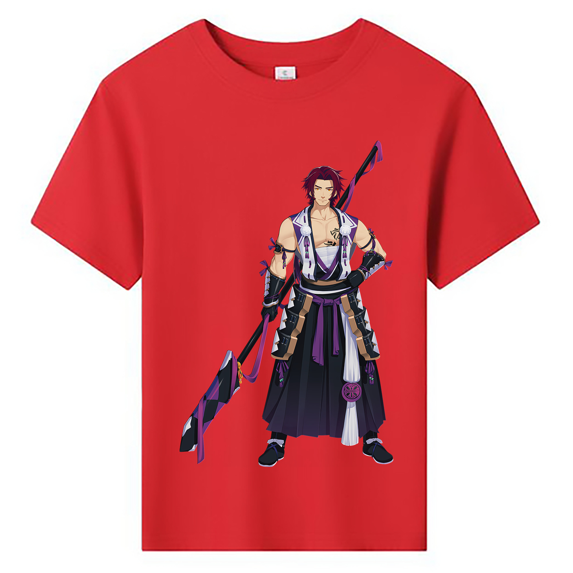 （画像用） 刀剣乱舞 Touken Ranbu 綿100％キッズTシャツ（フロントプリント）