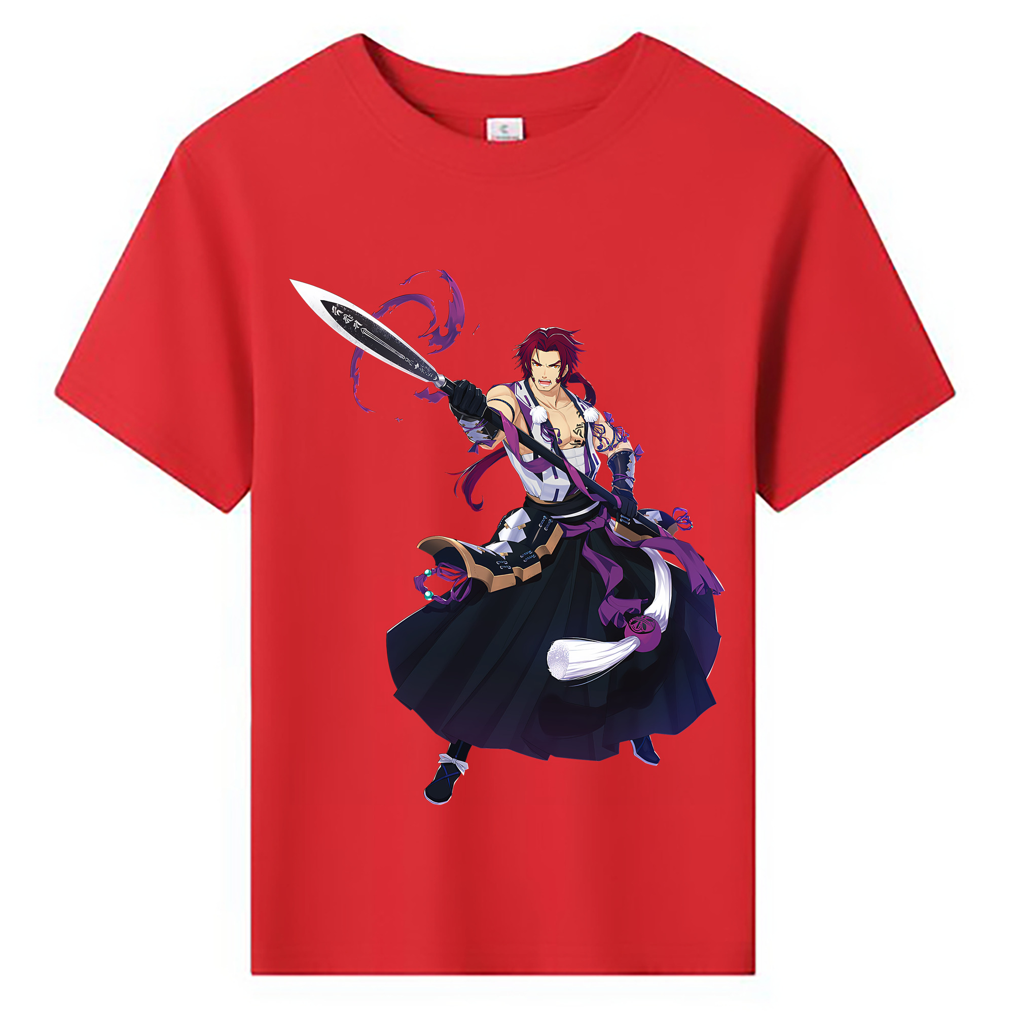 （画像用） 刀剣乱舞 Touken Ranbu 綿100％キッズTシャツ（フロントプリント）