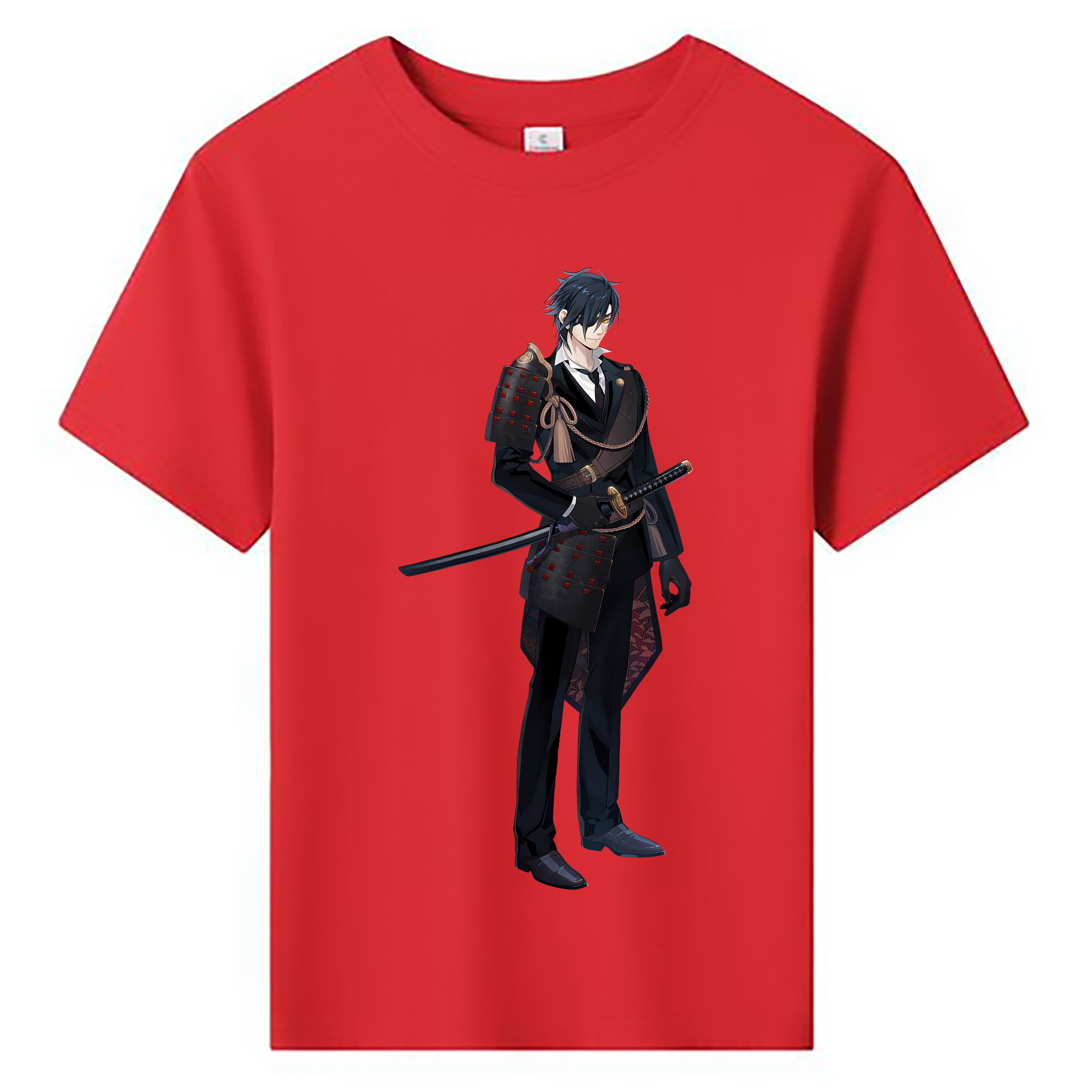 （画像用） 刀剣乱舞 Touken Ranbu 綿100％キッズTシャツ（フロントプリント）