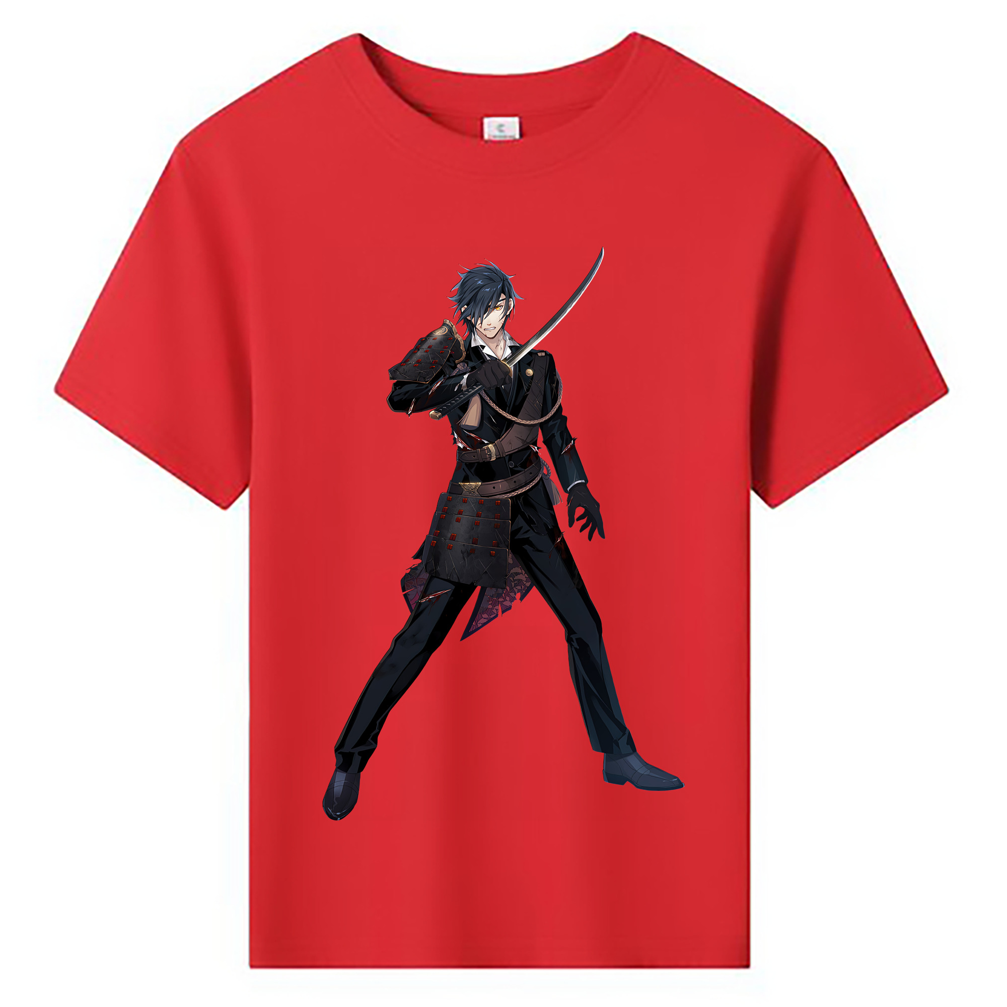 （画像用） 刀剣乱舞 Touken Ranbu 綿100％キッズTシャツ（フロントプリント）