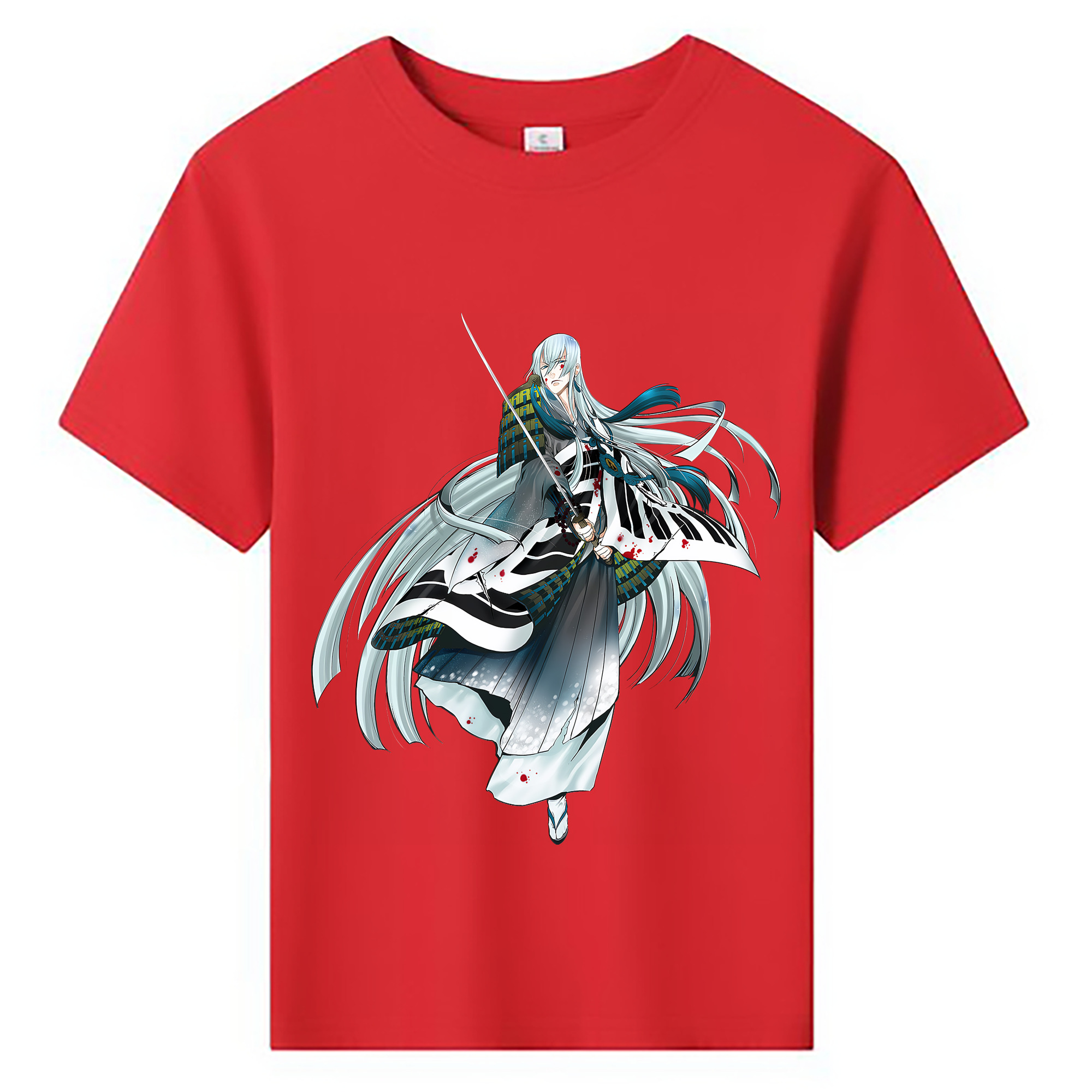 （画像用） 刀剣乱舞 Touken Ranbu 綿100％キッズTシャツ（フロントプリント）