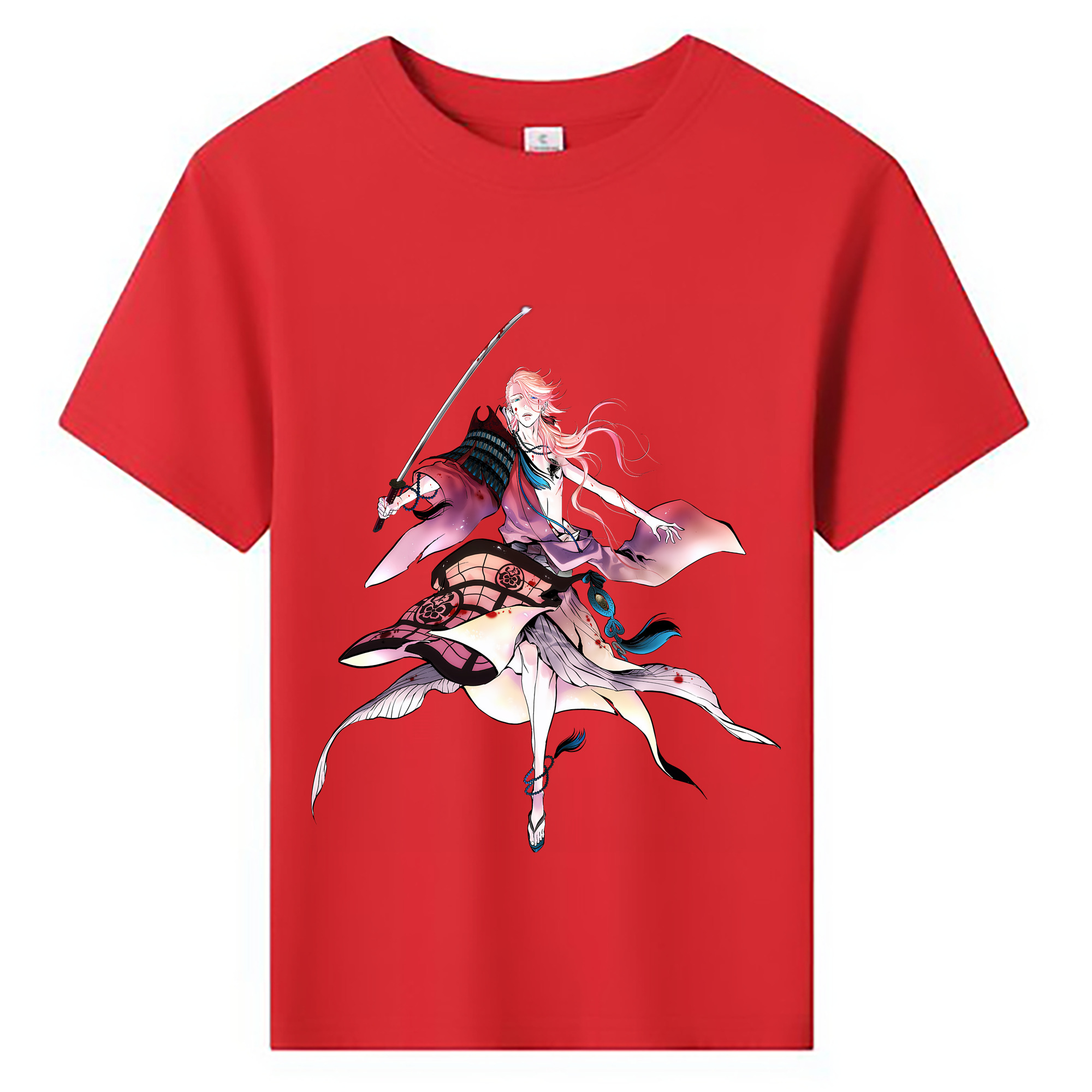 （画像用） 刀剣乱舞 Touken Ranbu 綿100％キッズTシャツ（フロントプリント）