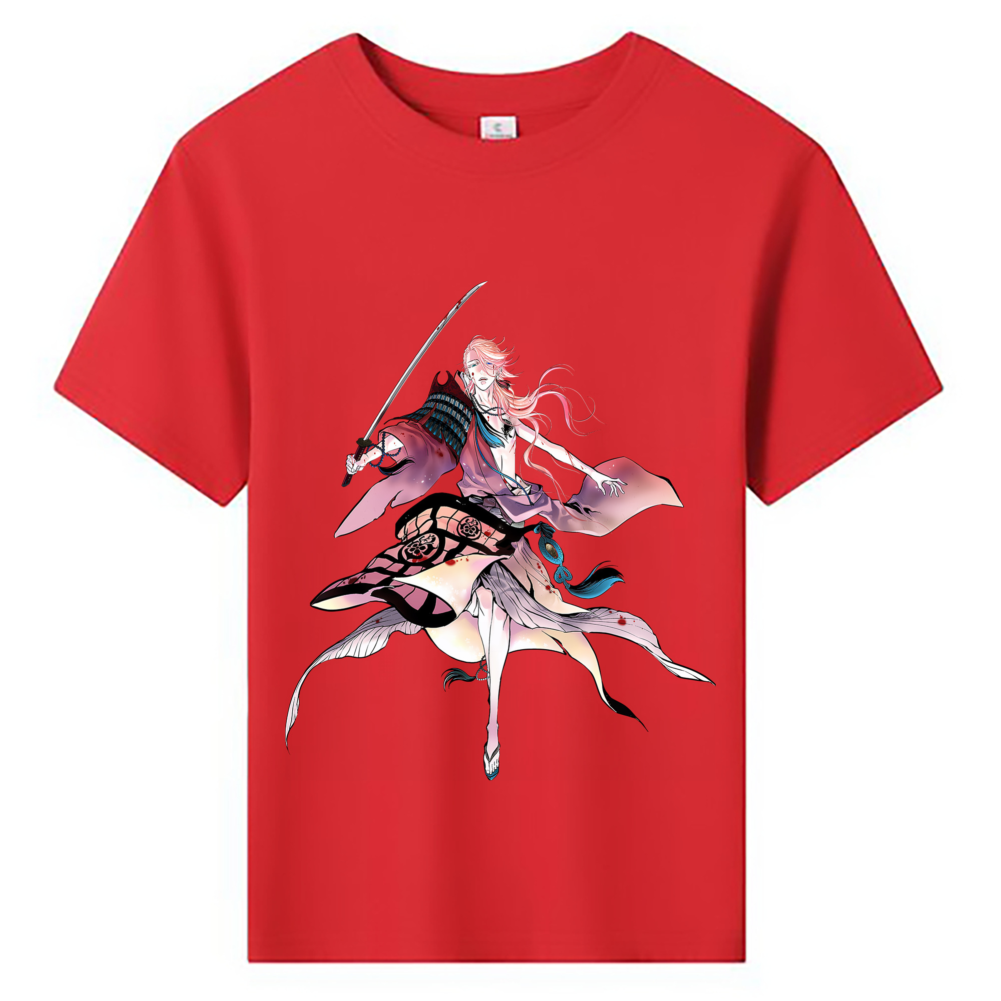 （画像用） 刀剣乱舞 Touken Ranbu 綿100％キッズTシャツ（フロントプリント）