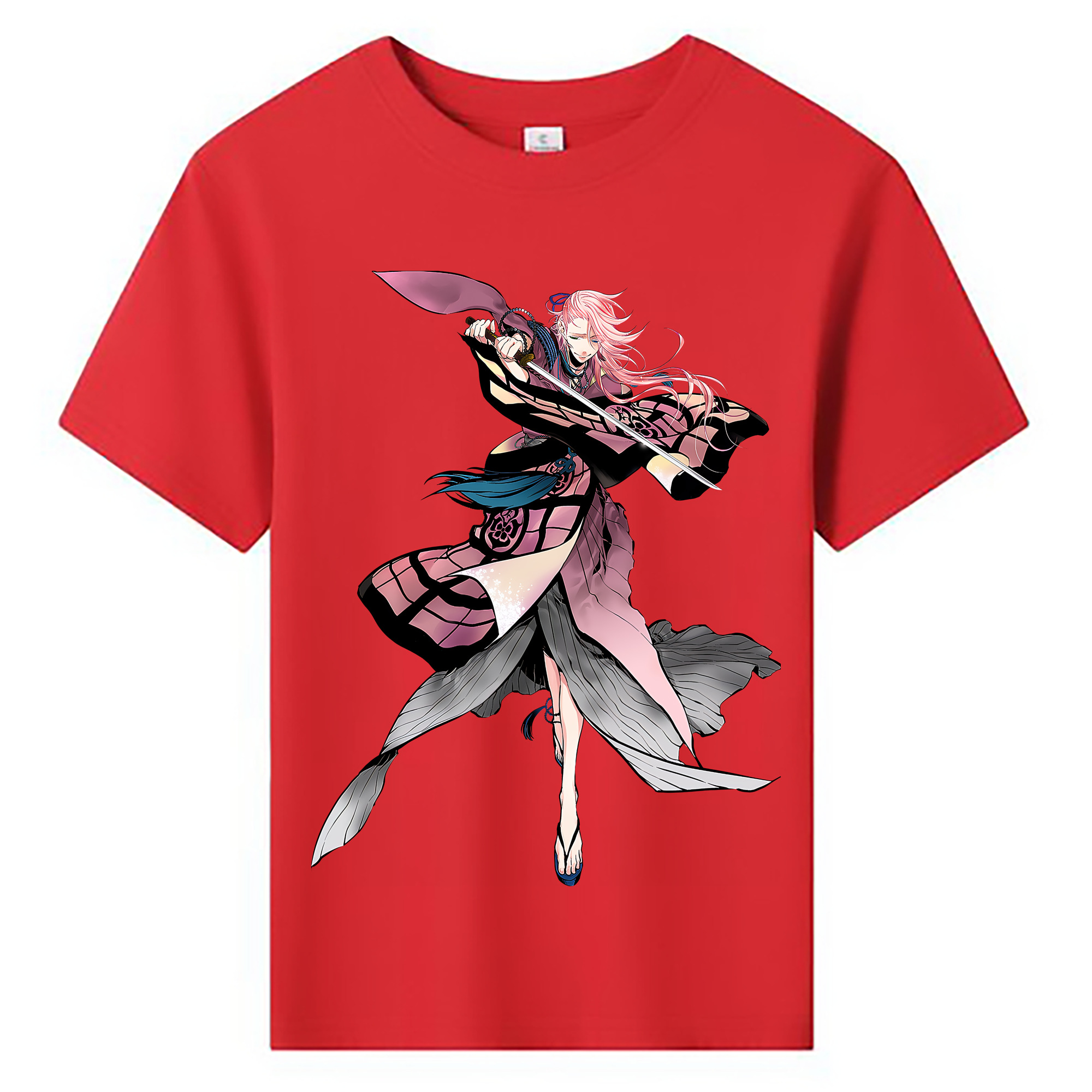 （画像用） 刀剣乱舞 Touken Ranbu 綿100％キッズTシャツ（フロントプリント）